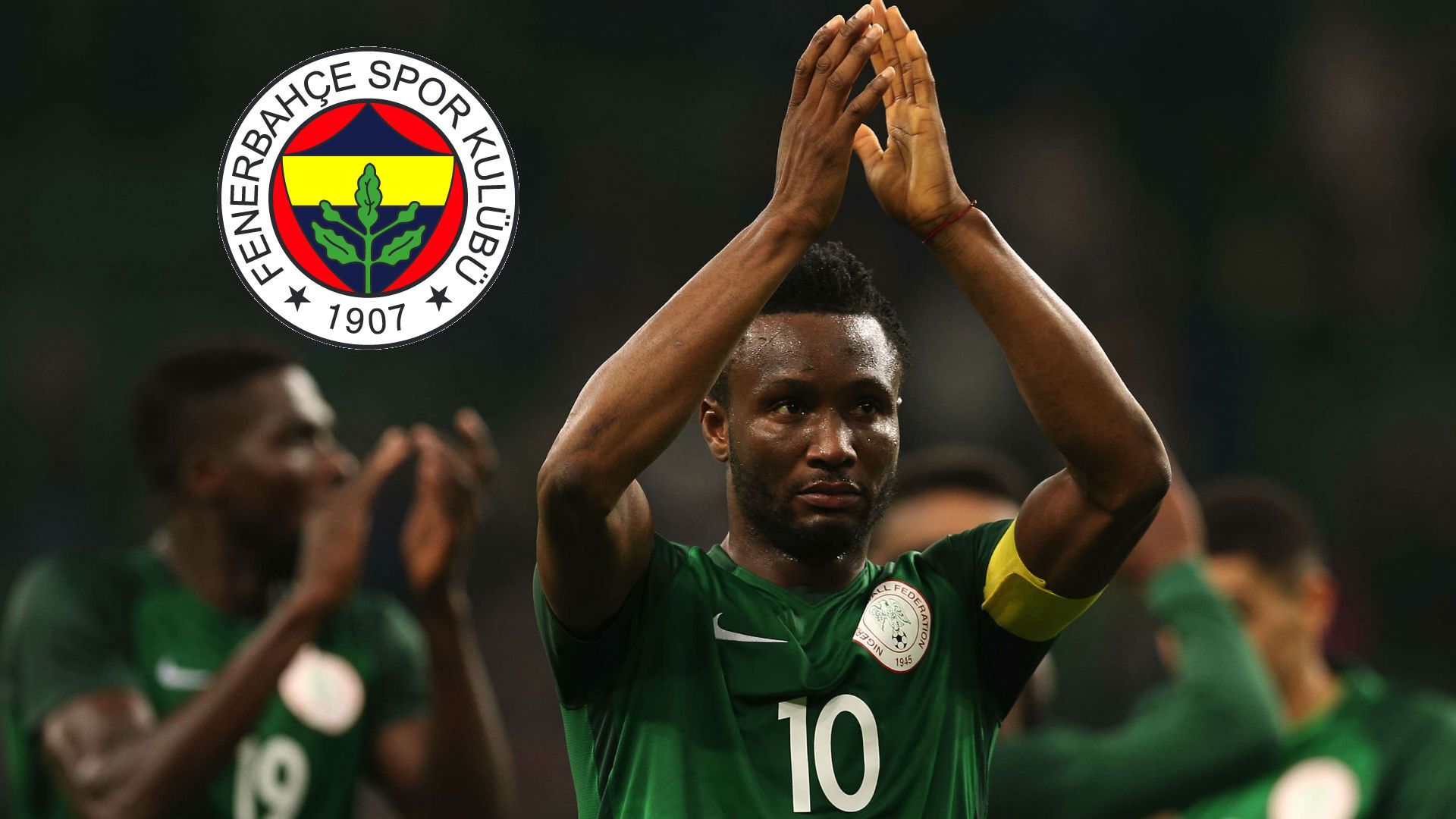 John Obi Mikel Fenerbahce logo