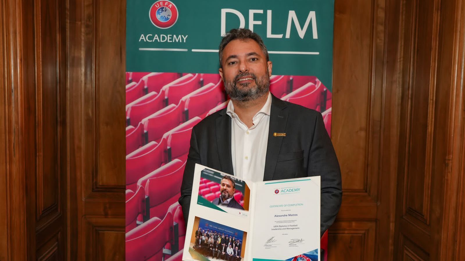 Alexandre Mattos Athletico-PR curso UEFA