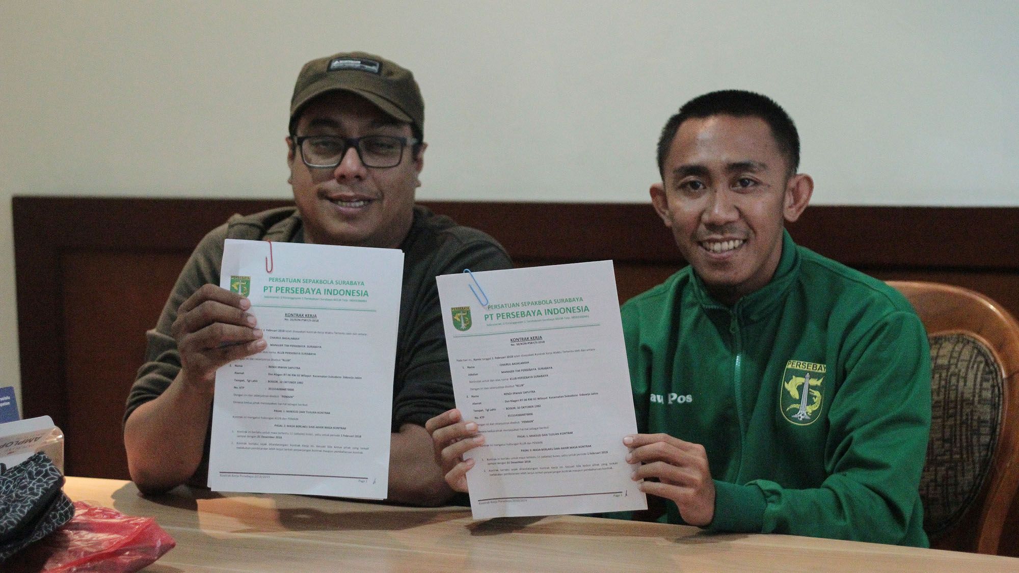 Perpanjangan Kontrak Rendi Irwan - Persebaya