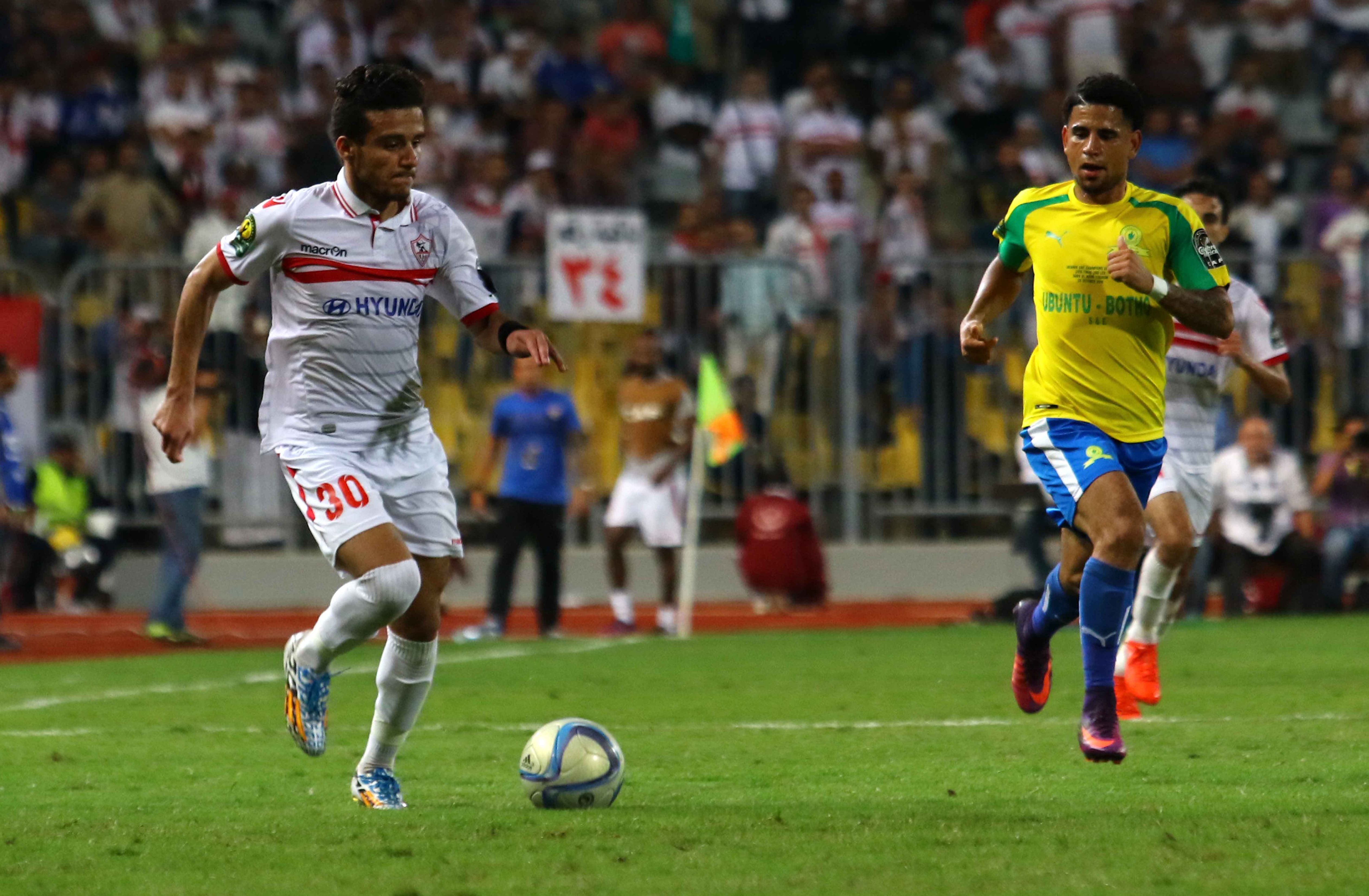 mostafa fathy - zamalek vs Mamelodi Sundowns 23-10-2016