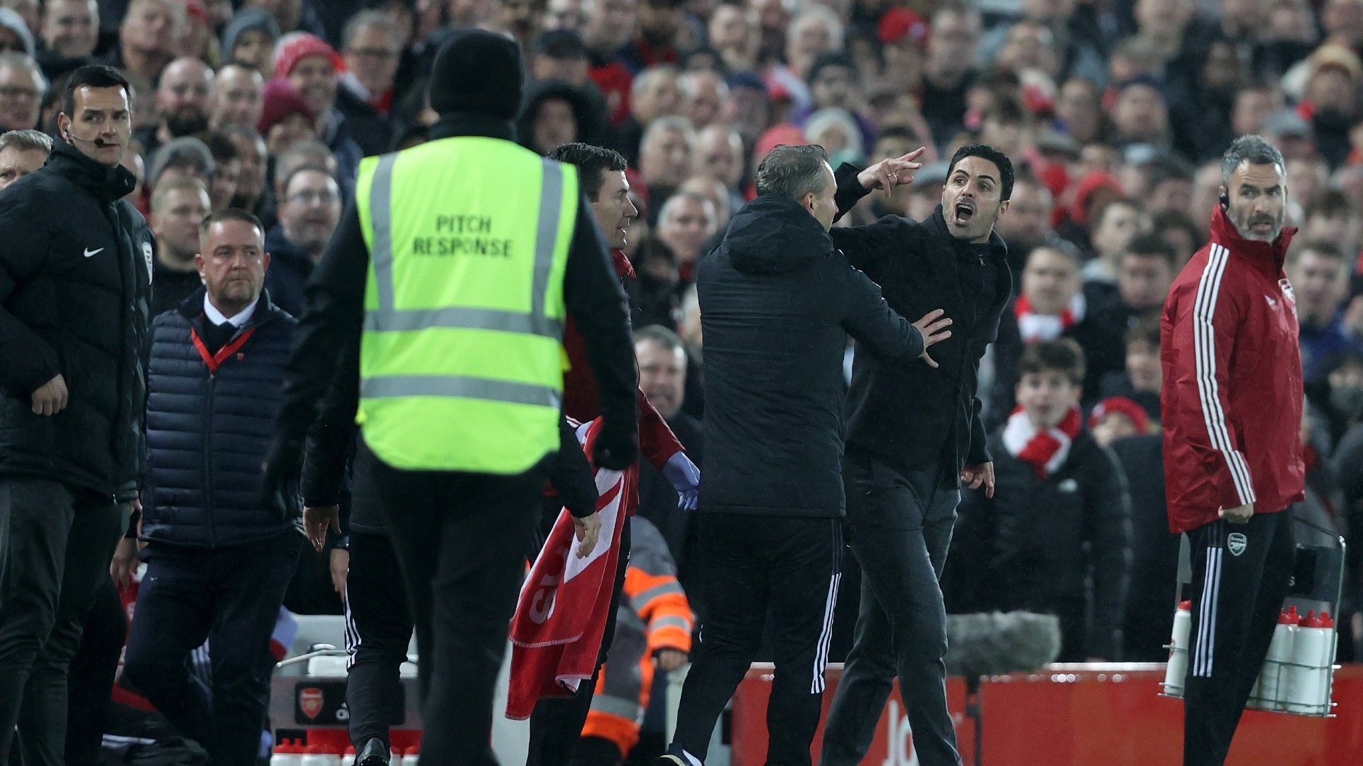 Arteta Arsenal Liverpool 2021