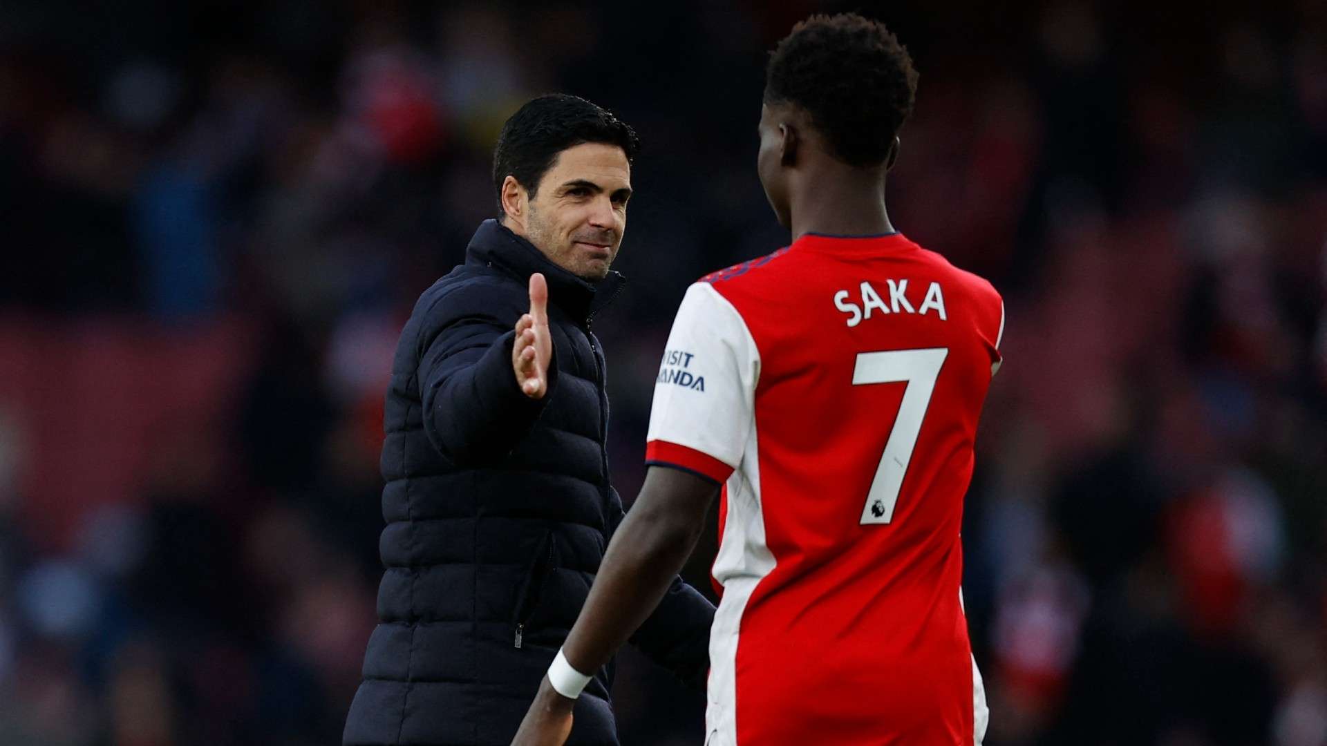 Arteta - Saka