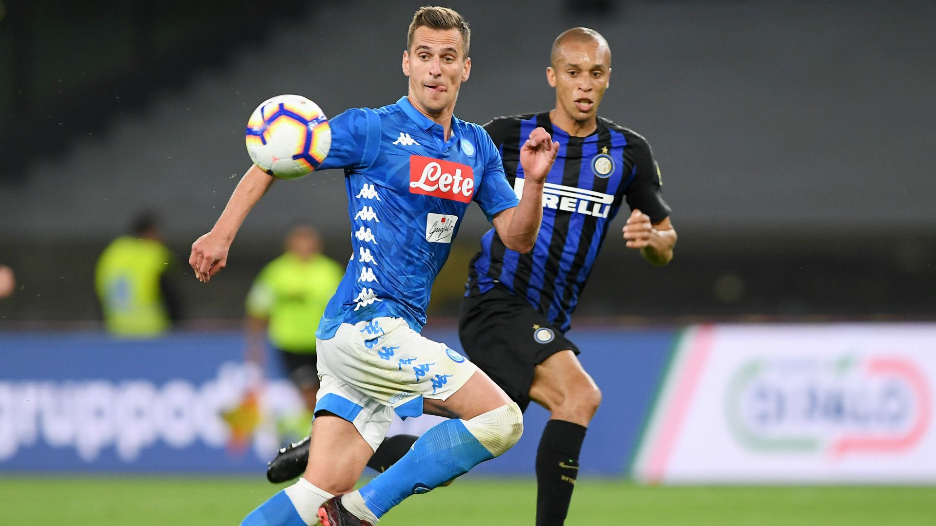 Milik MIranda Napoli Inter