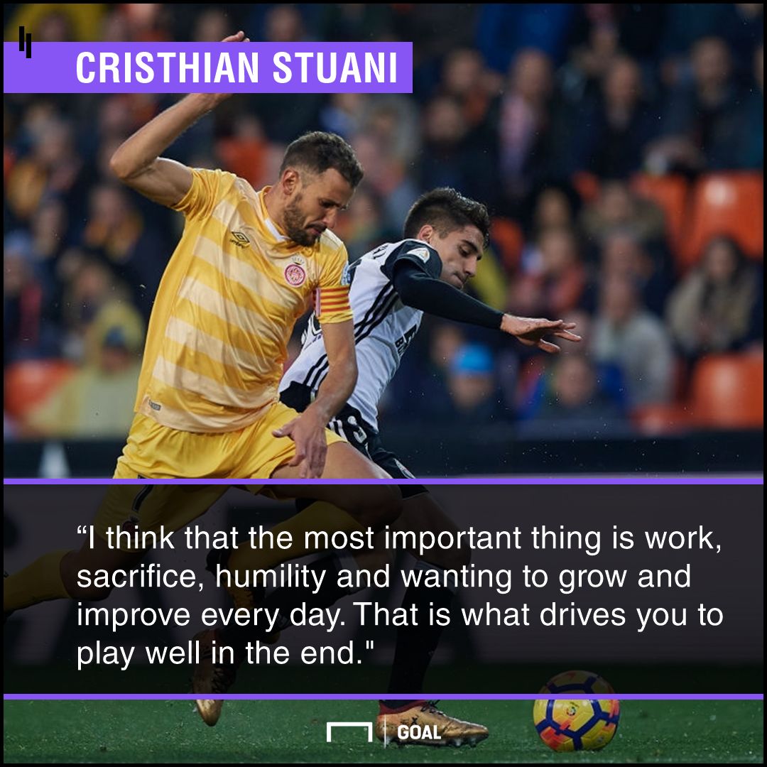 GFX Info Christhian Stuani quote
