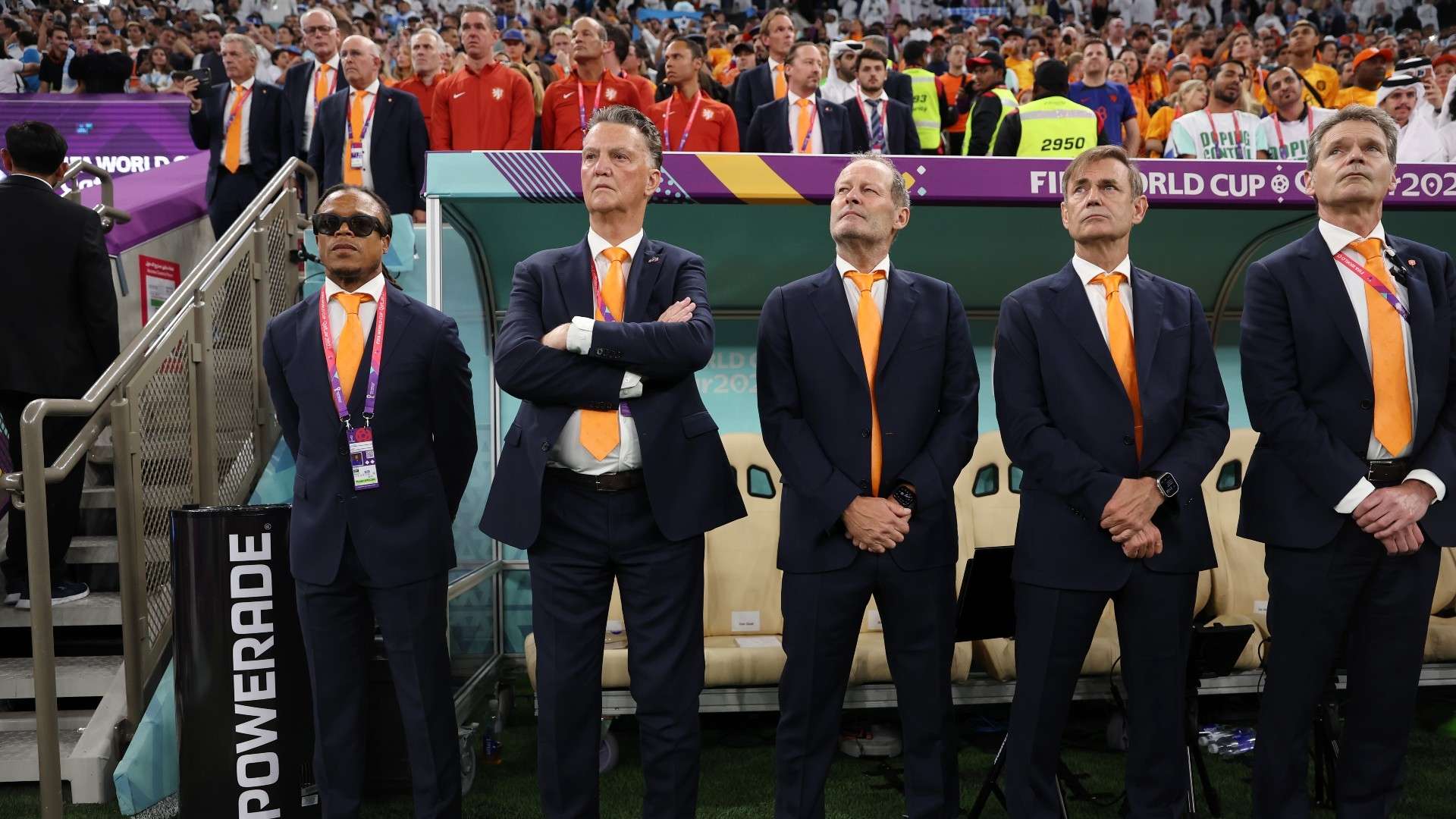 Louis van Gaal Netherlands staff 2022