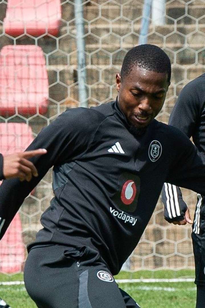 Lesedi Kapinga, Kermit Erasmus, Bandile Shandu of Orlando Pirates