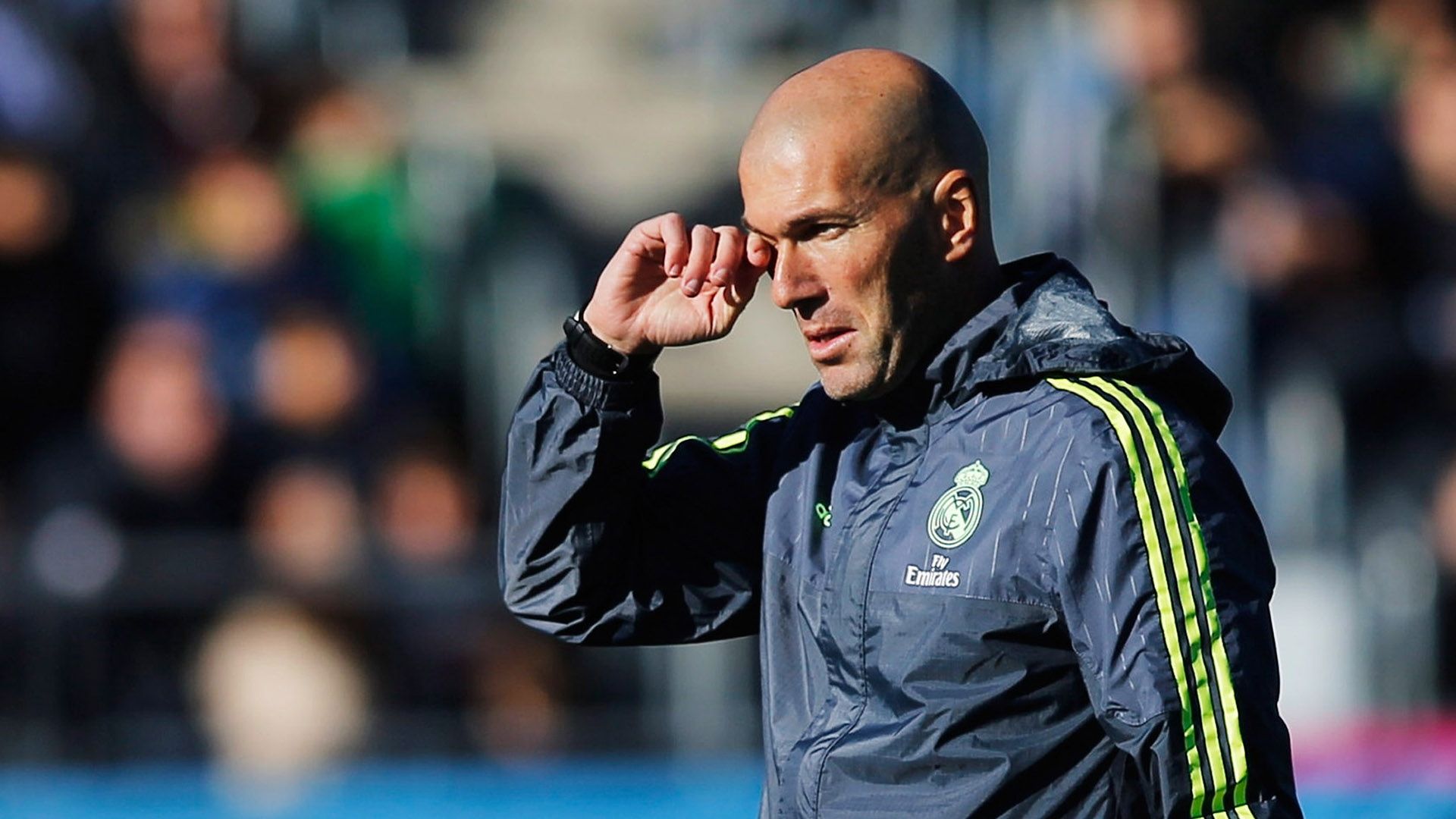 Zinedine Zidane Real Madrid Training