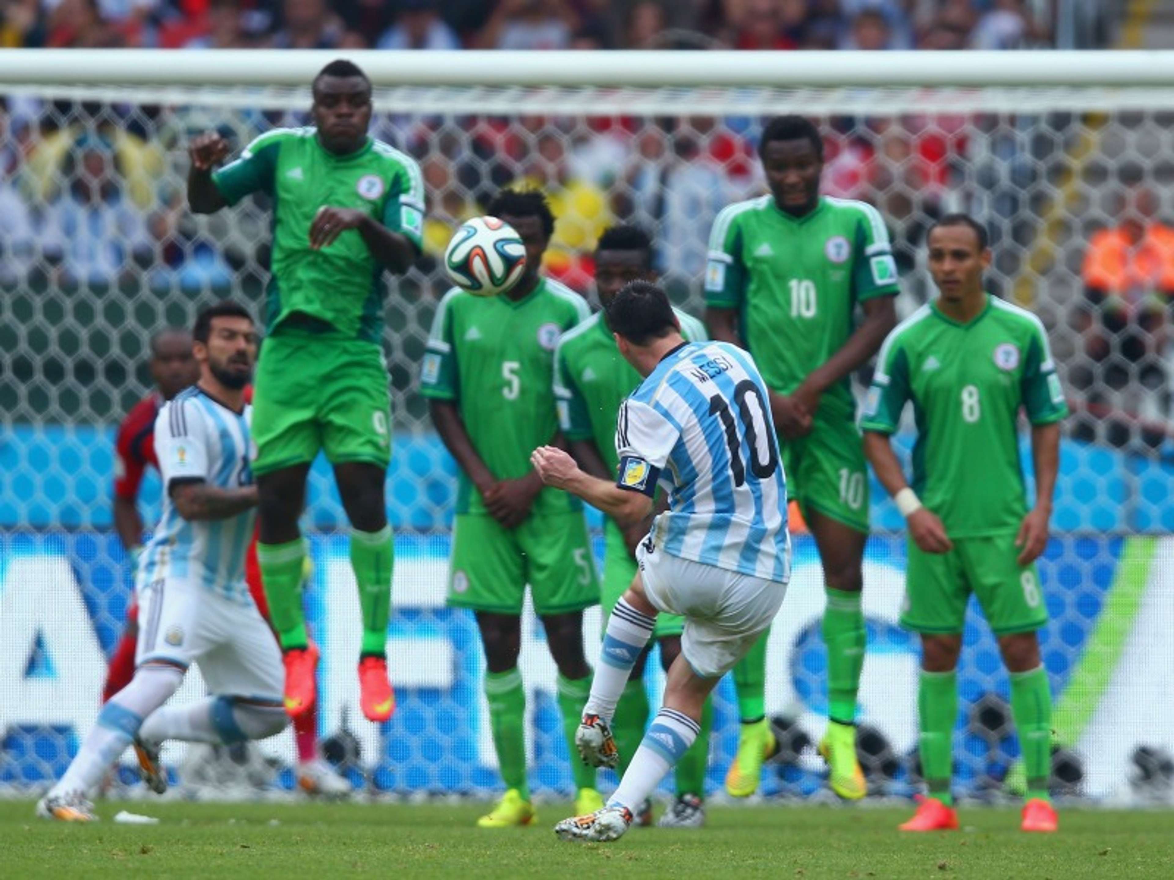 Nigeria Argentina World Cup Group F 06252014