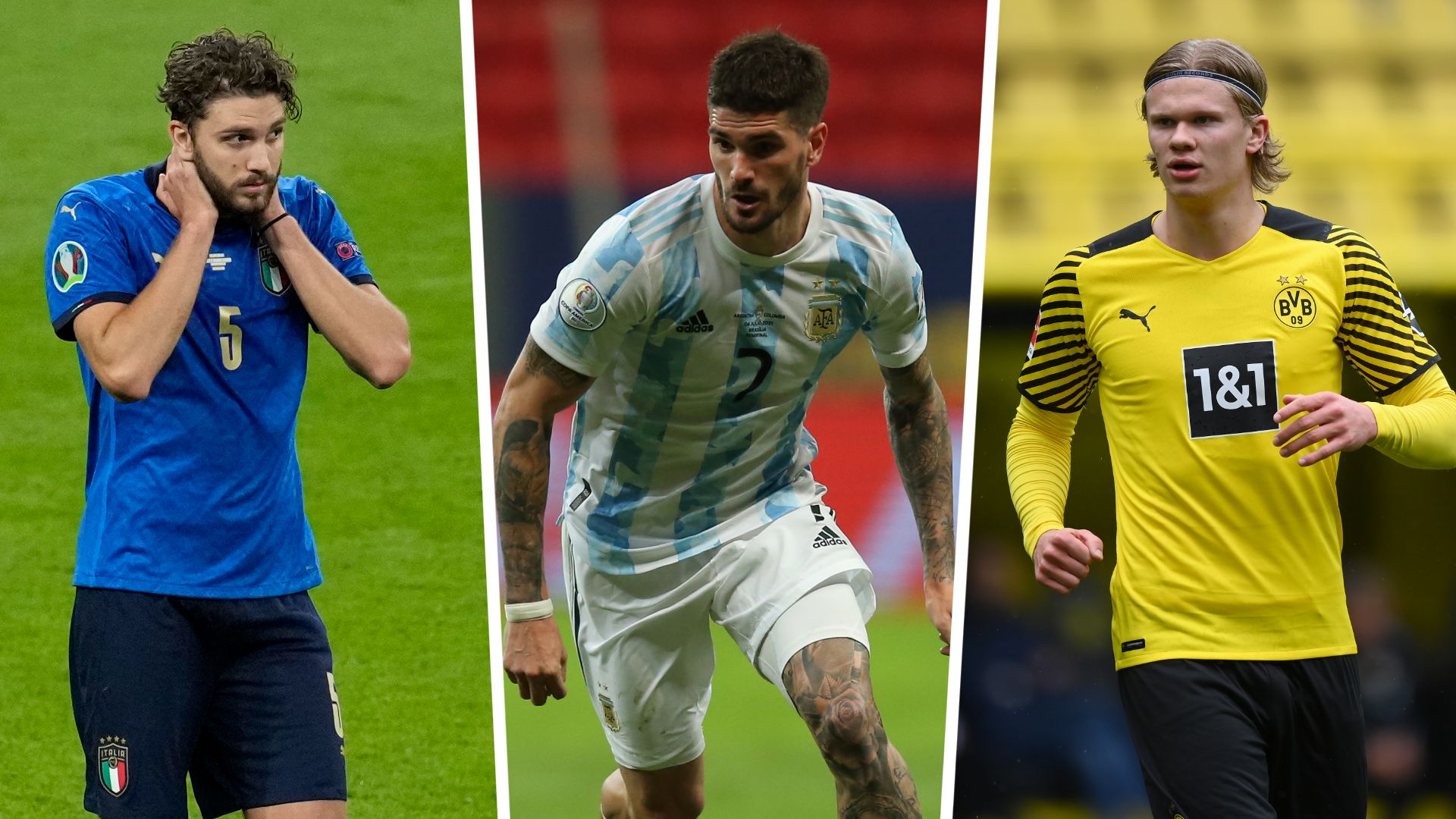 Locatelli De Paul Haaland