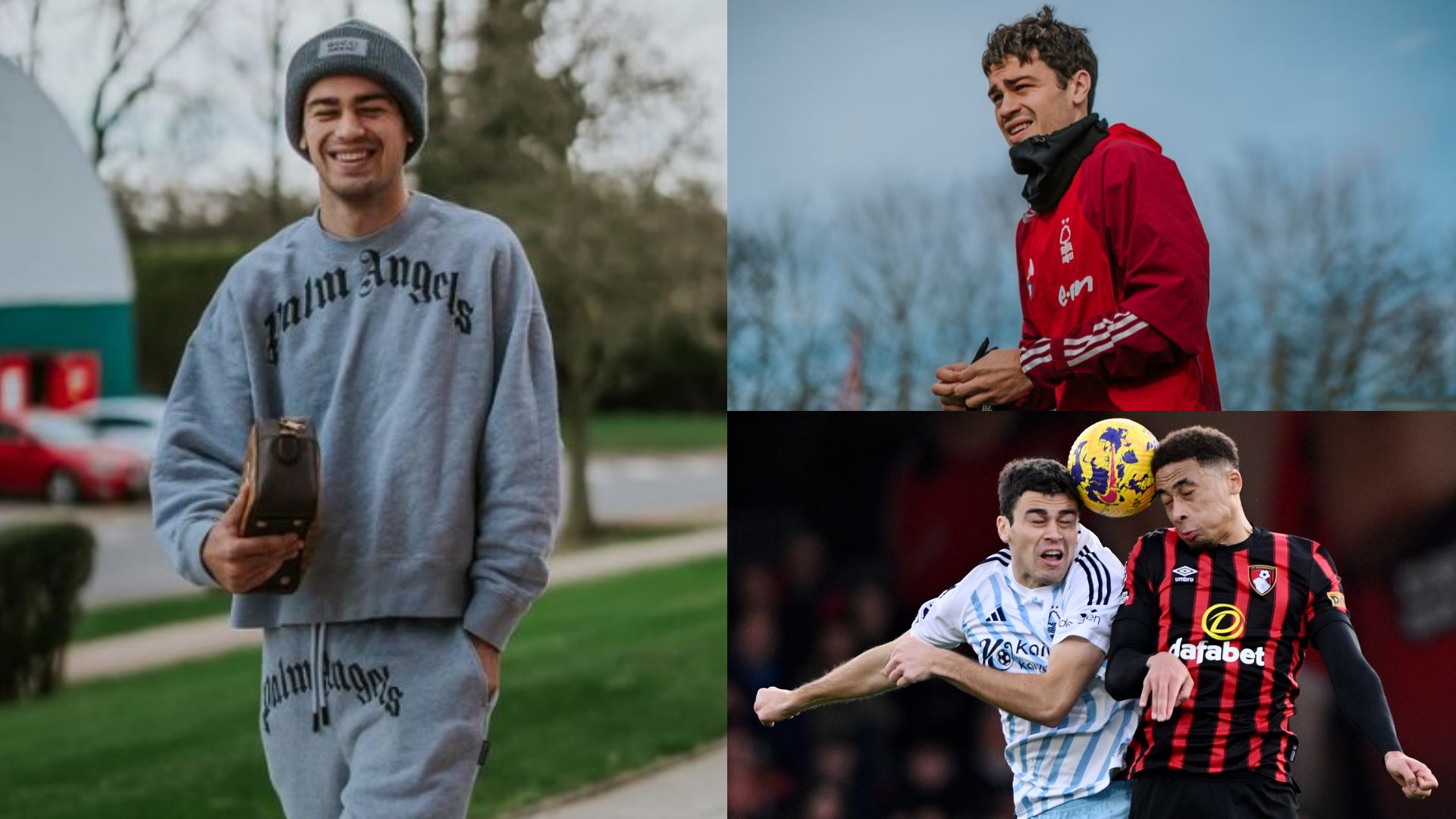 Gio Reyna Nottingham Forest training