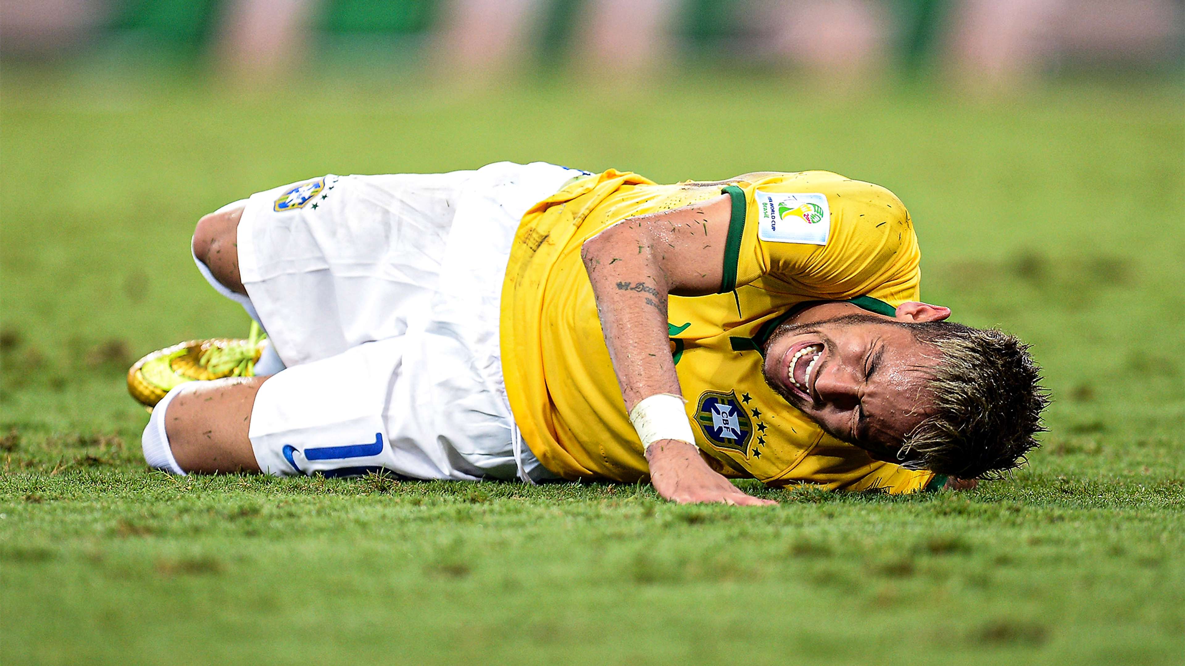 Neymar World Cup 2014 injury