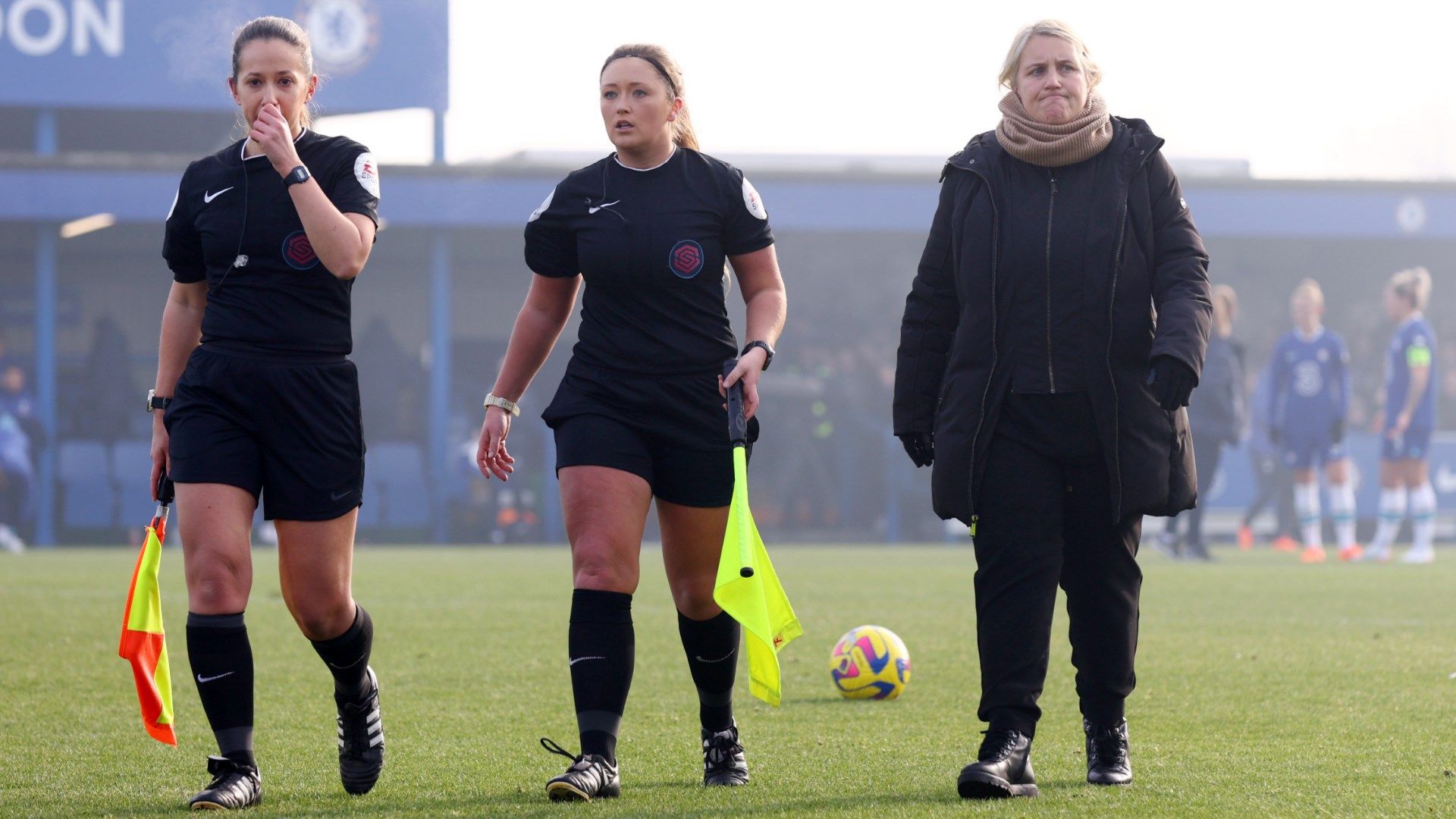 Emma Hayes referees 2023