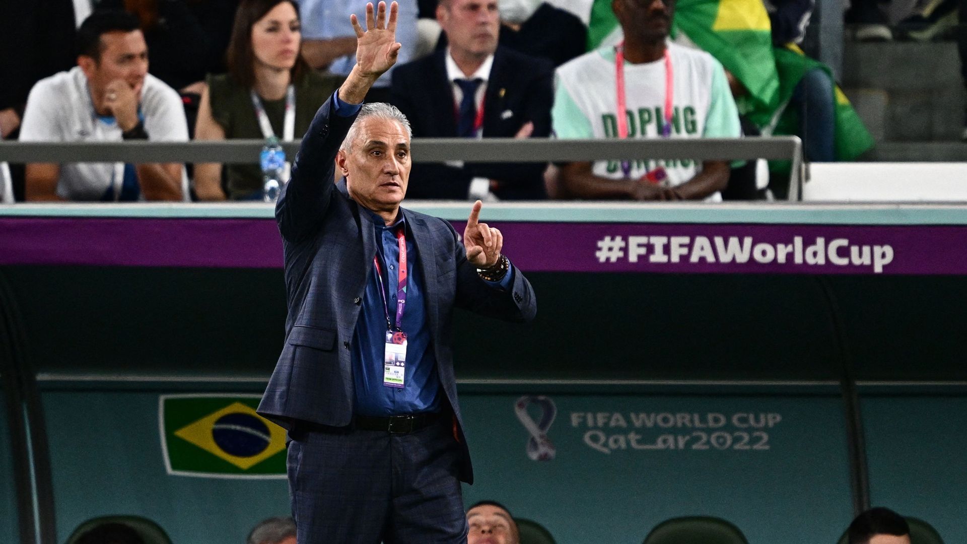 Tite, Croácia x Brasil, Copa do Mundo 2022