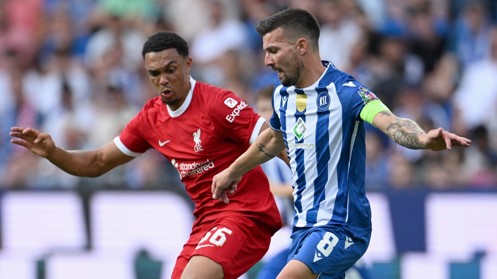 Trent Alexander-Arnold Liverpool Karlsruher