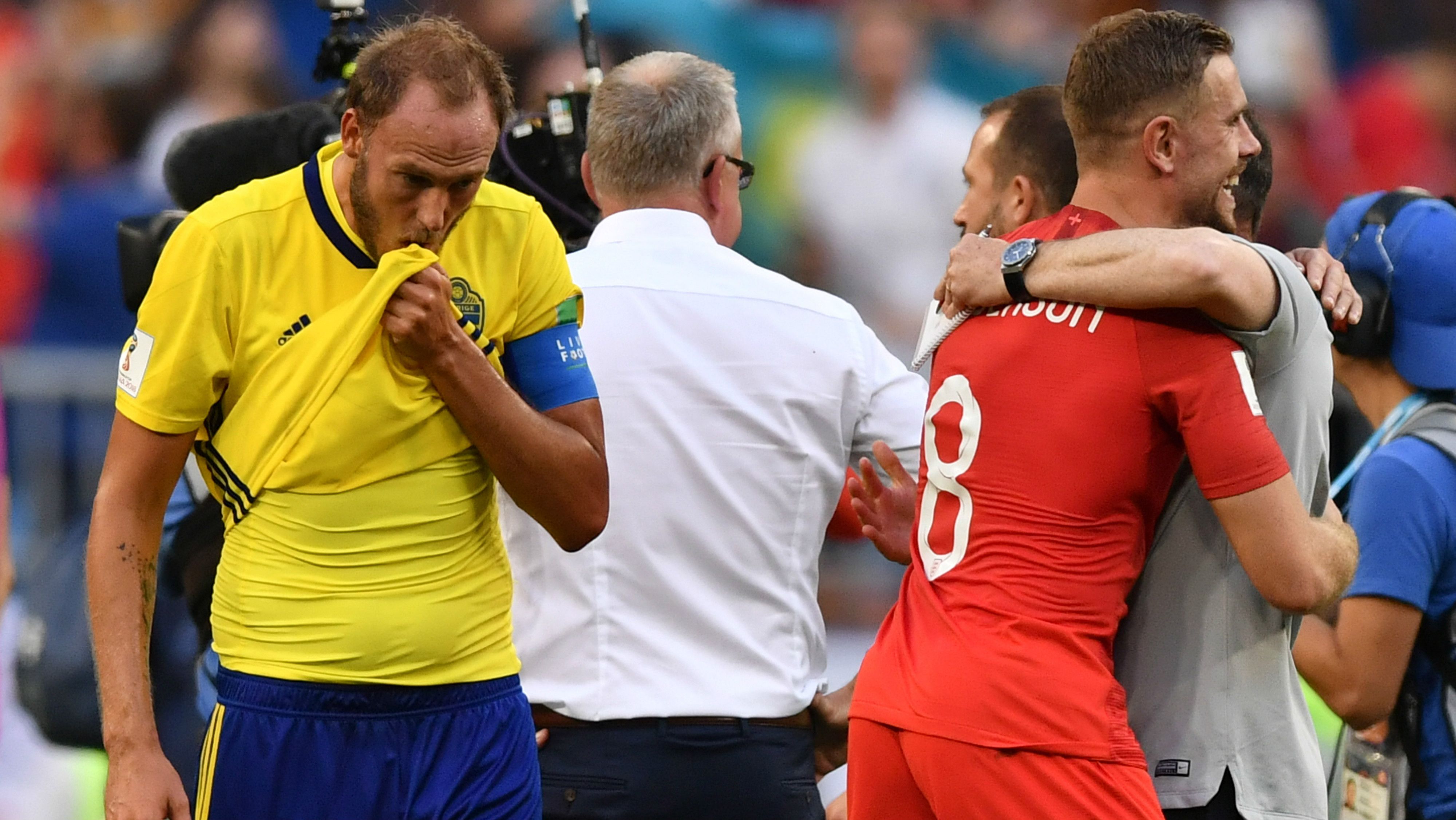 Granqvist - Suécia x Inglaterra - 7/07/2018