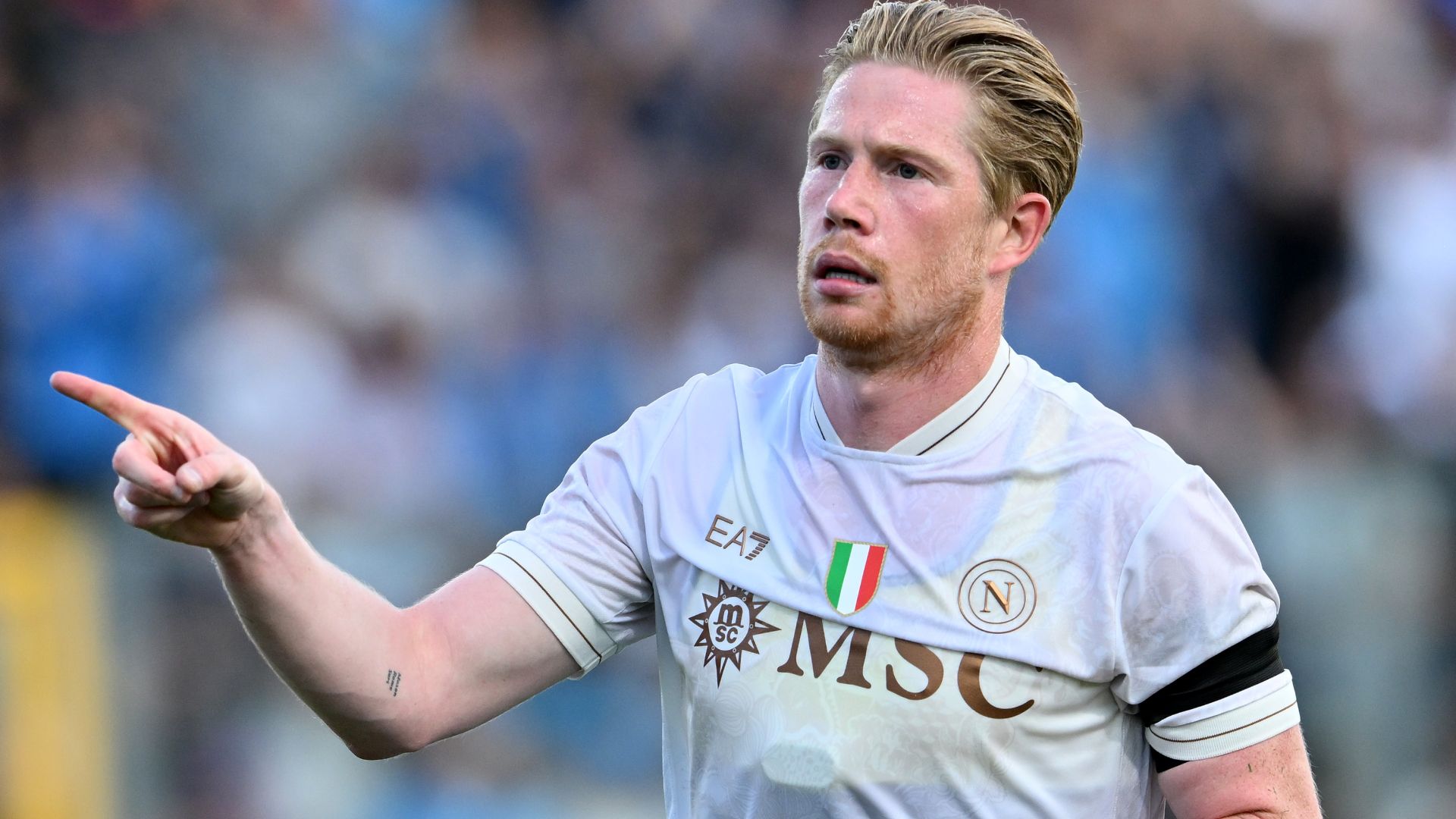 De Bruyne Napoli seconda maglia