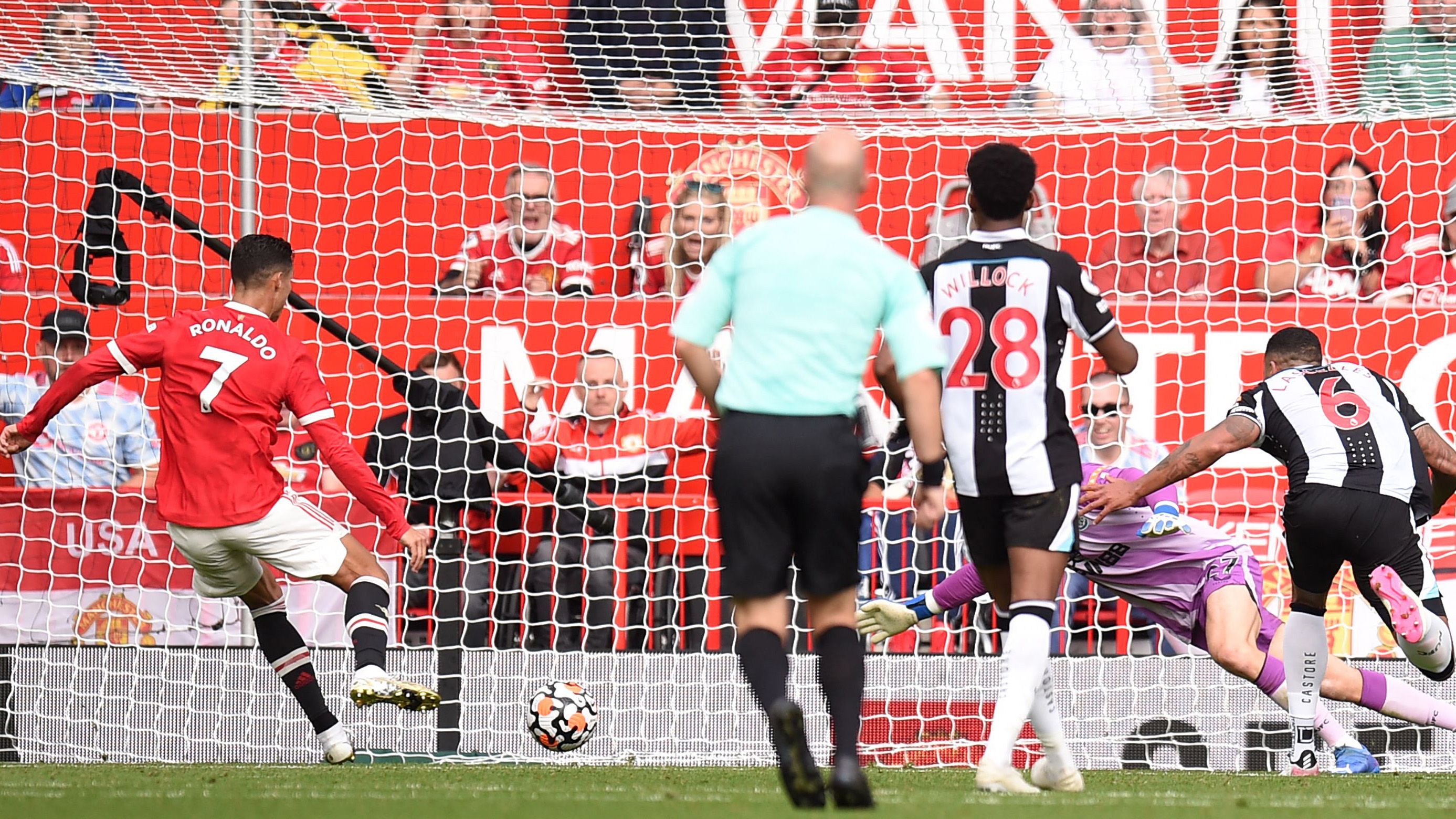 Cristiano Ronaldo Manchester United Newcastle