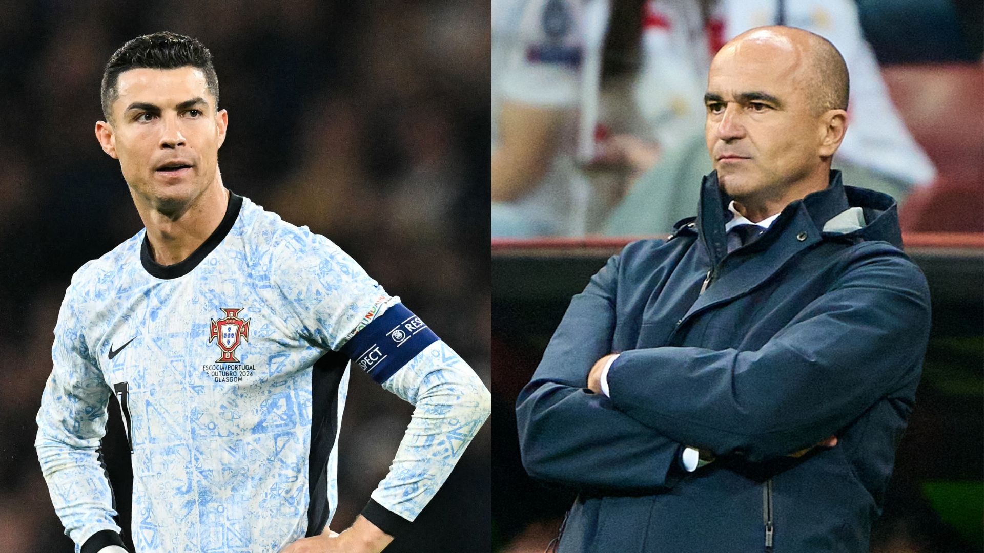 Cristiano Ronaldo Roberto Martinez