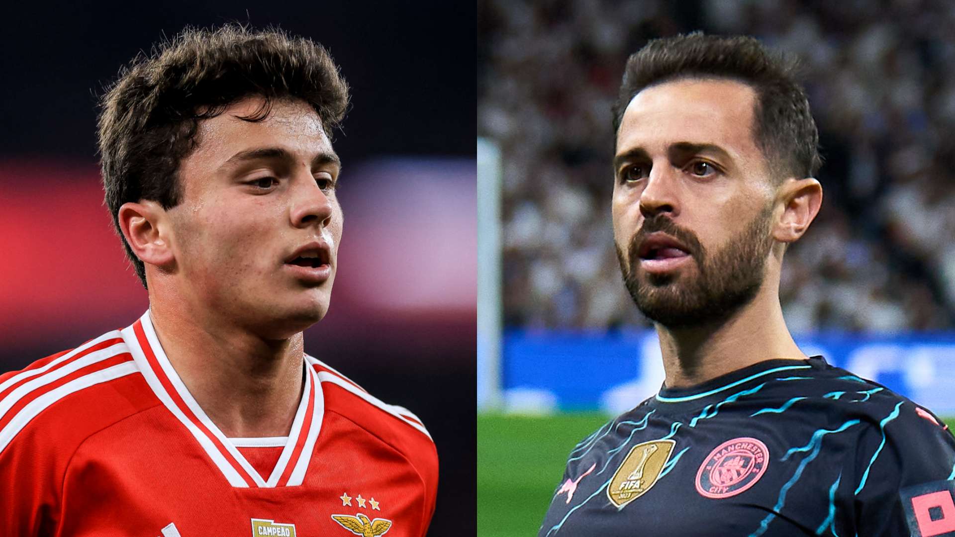 I told him to go to Manchester City!' - Bernardo Silva attempting to convince Portugal team-mate Joao Neves to snub Manchester United move | Goal.com South Africa