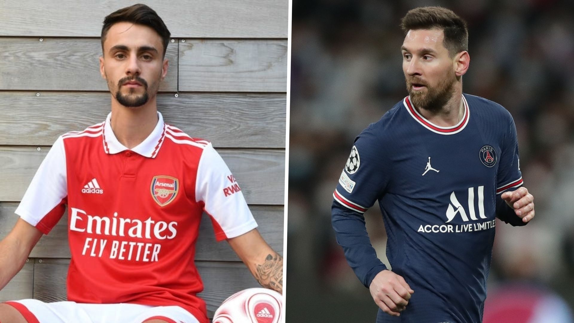 Fabio Vieira Lionel Messi