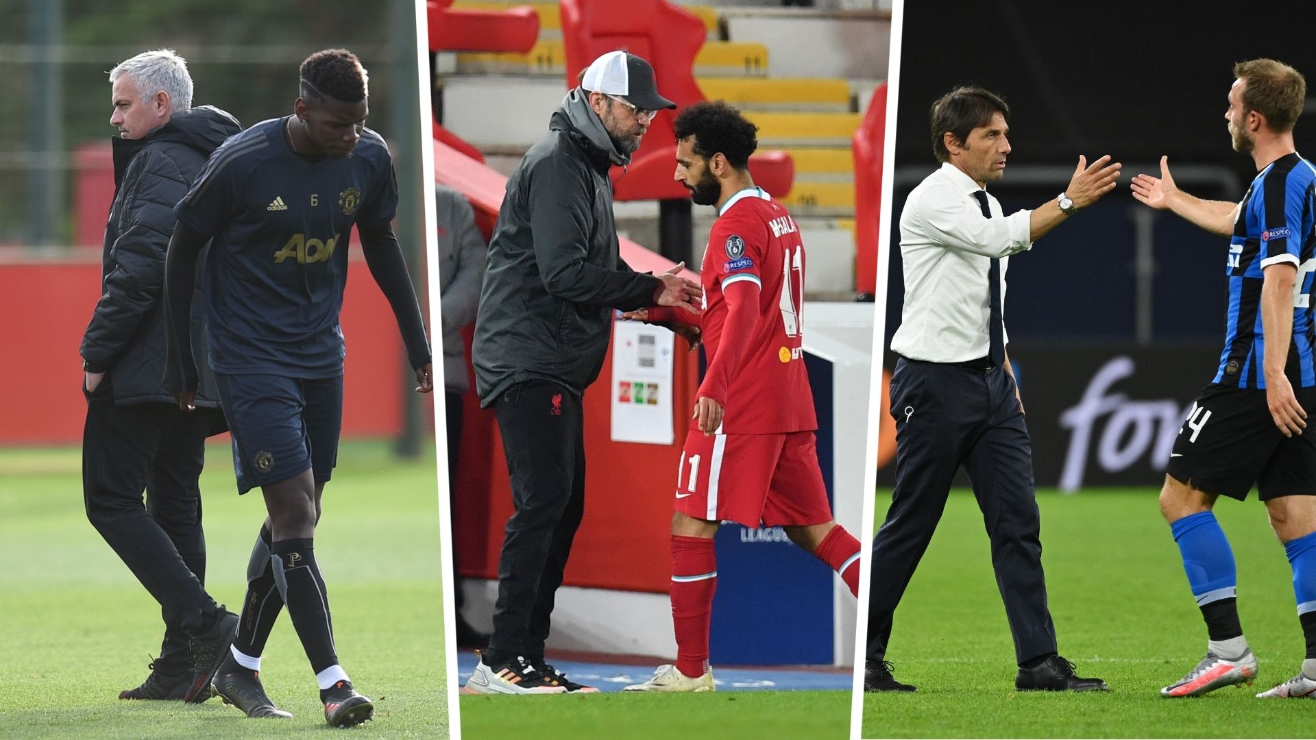 salah pogba eriksen conte klopp mourinho