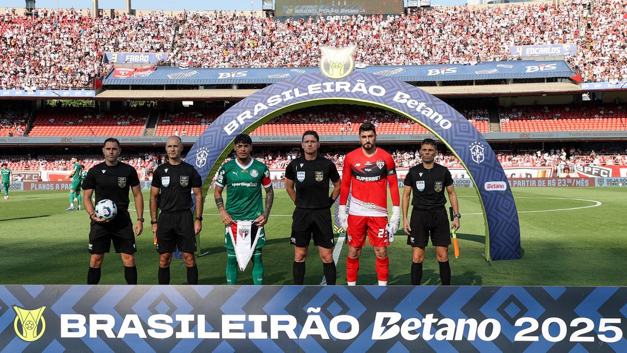 Ramon Abatti Abel em São Paulo x Palmeiras