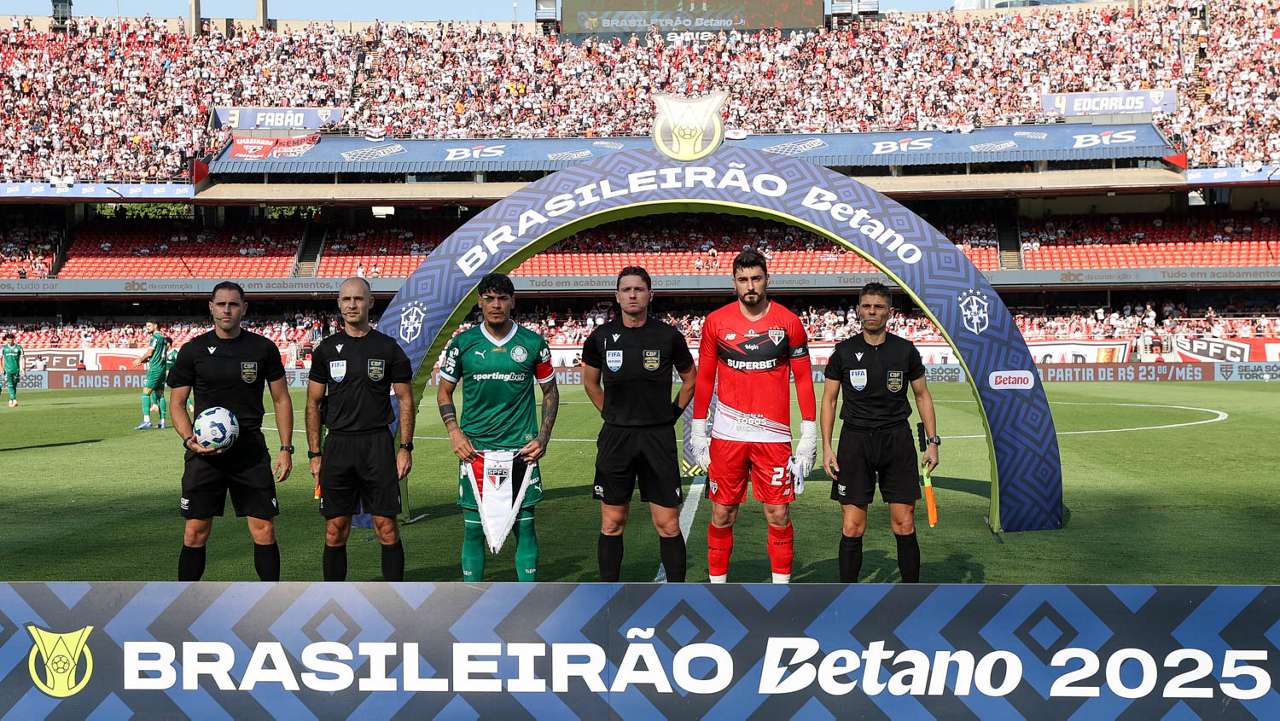 Ramon Abatti Abel em São Paulo x Palmeiras