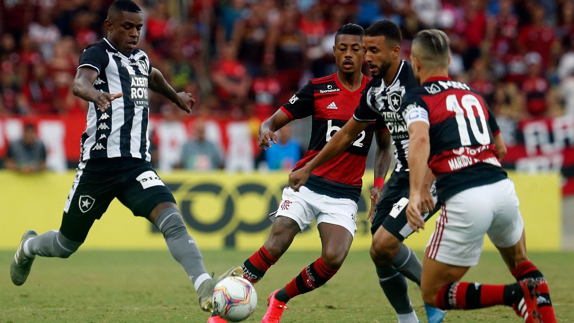 Diego Marcelo Benevenuto Flamengo Botafogo Luiz Fernando Bruno Henrique