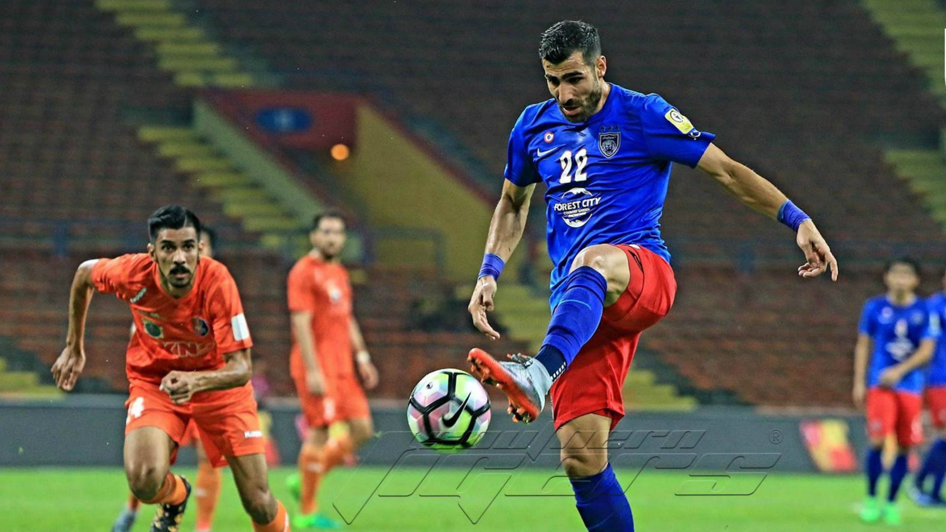 Mohammed Ghaddar, Johor Darul Ta'zim, PKNS FC, Super League, 24/05/2017