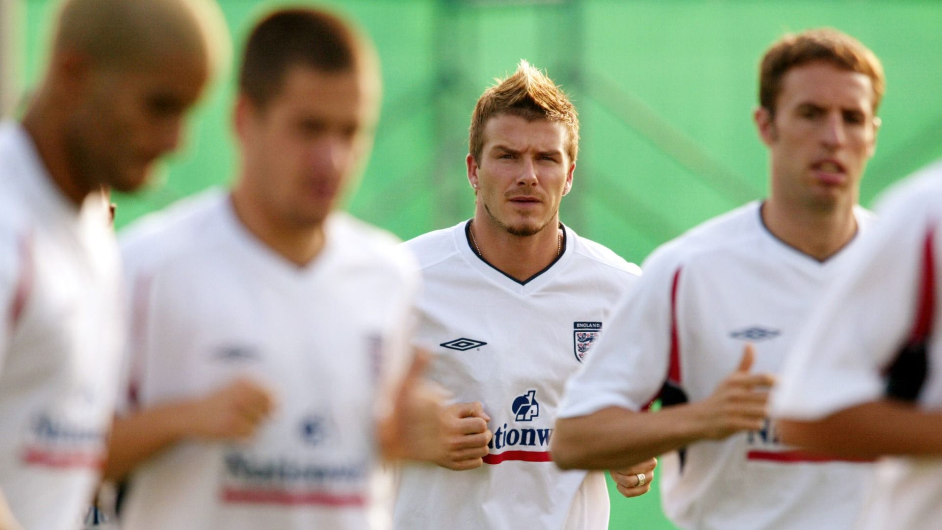 David Beckham & Gareth Southgate