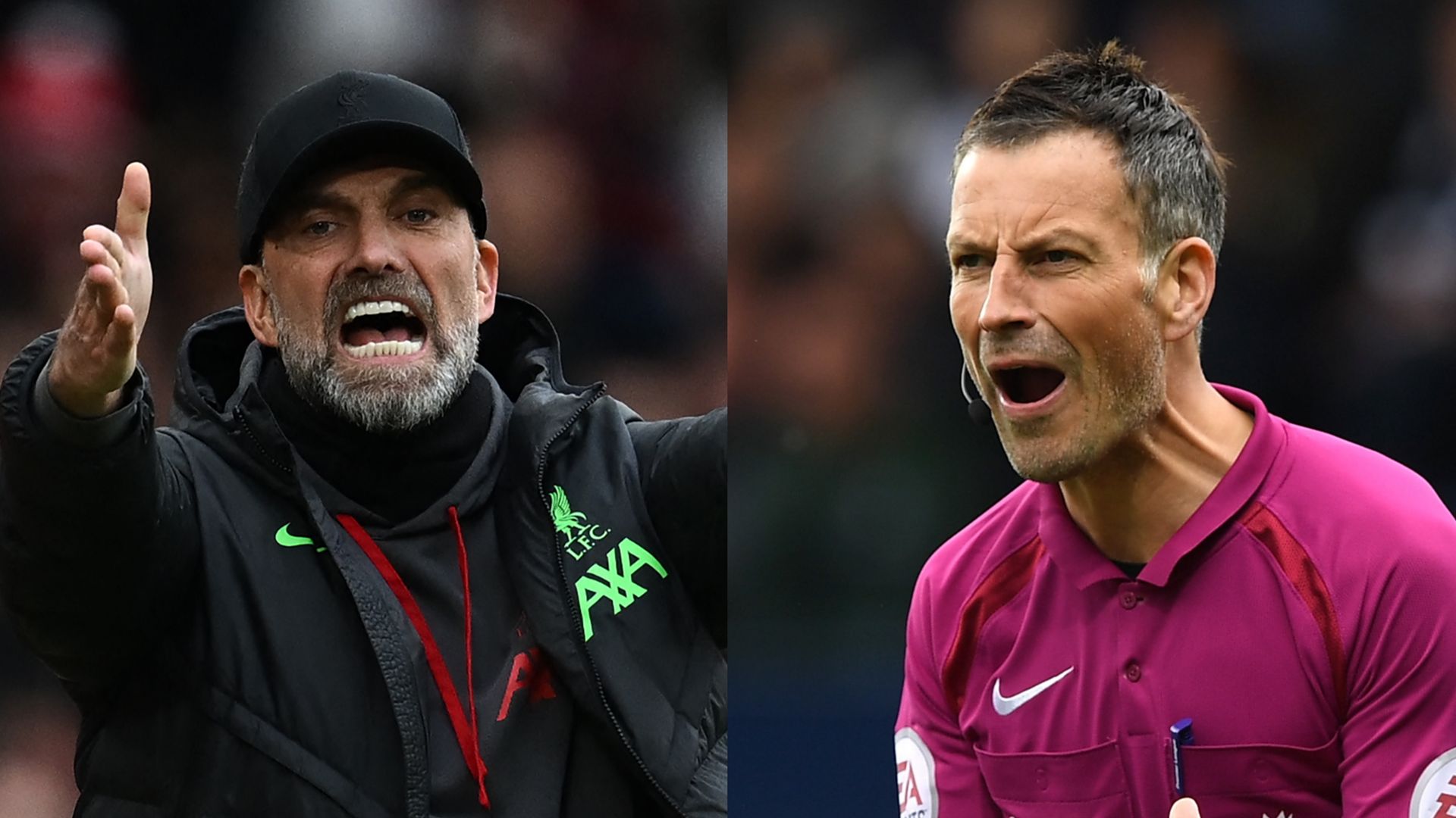 GFX Jurgen Klopp Mark Clattenburg