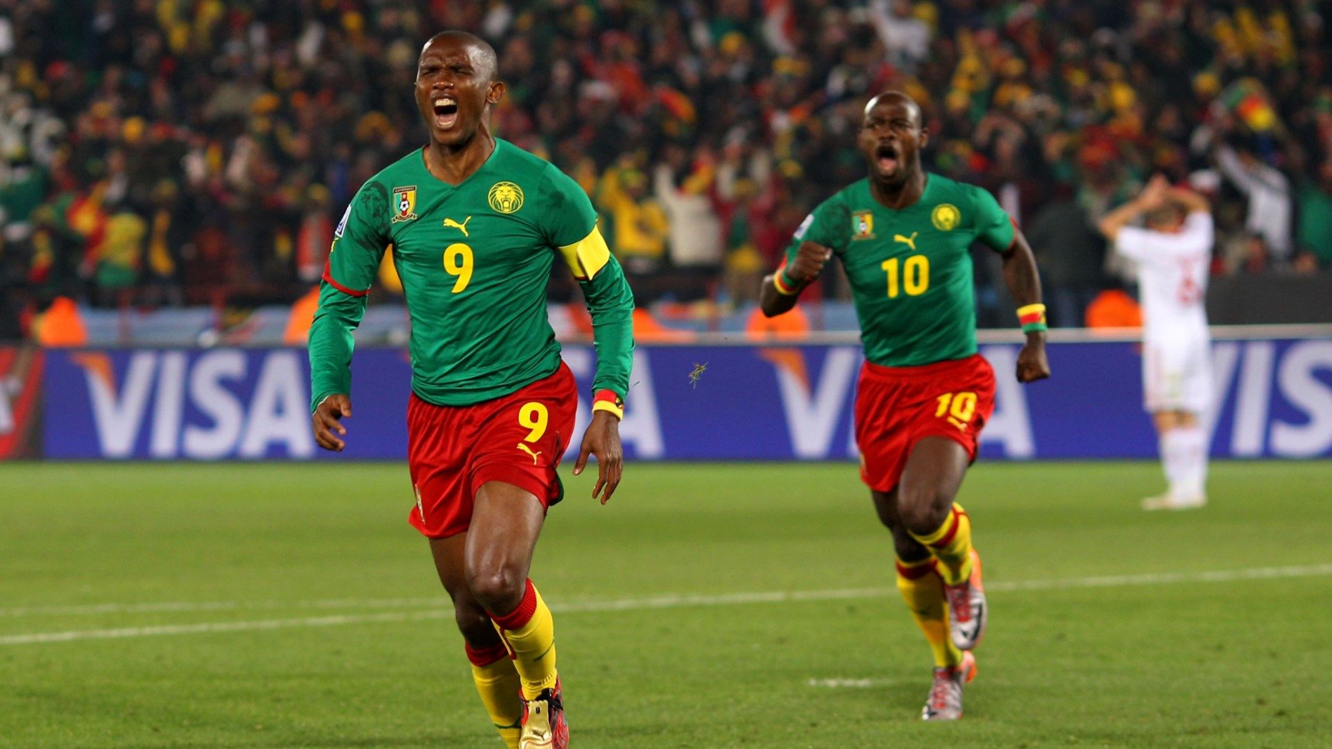 Samuel Eto'o Cameroon 2010 World Cup