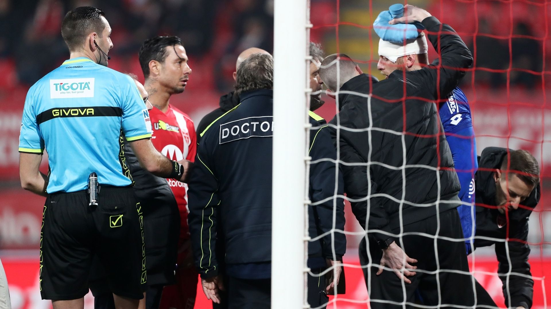 Michele Di Gregorio injury Monza Milan