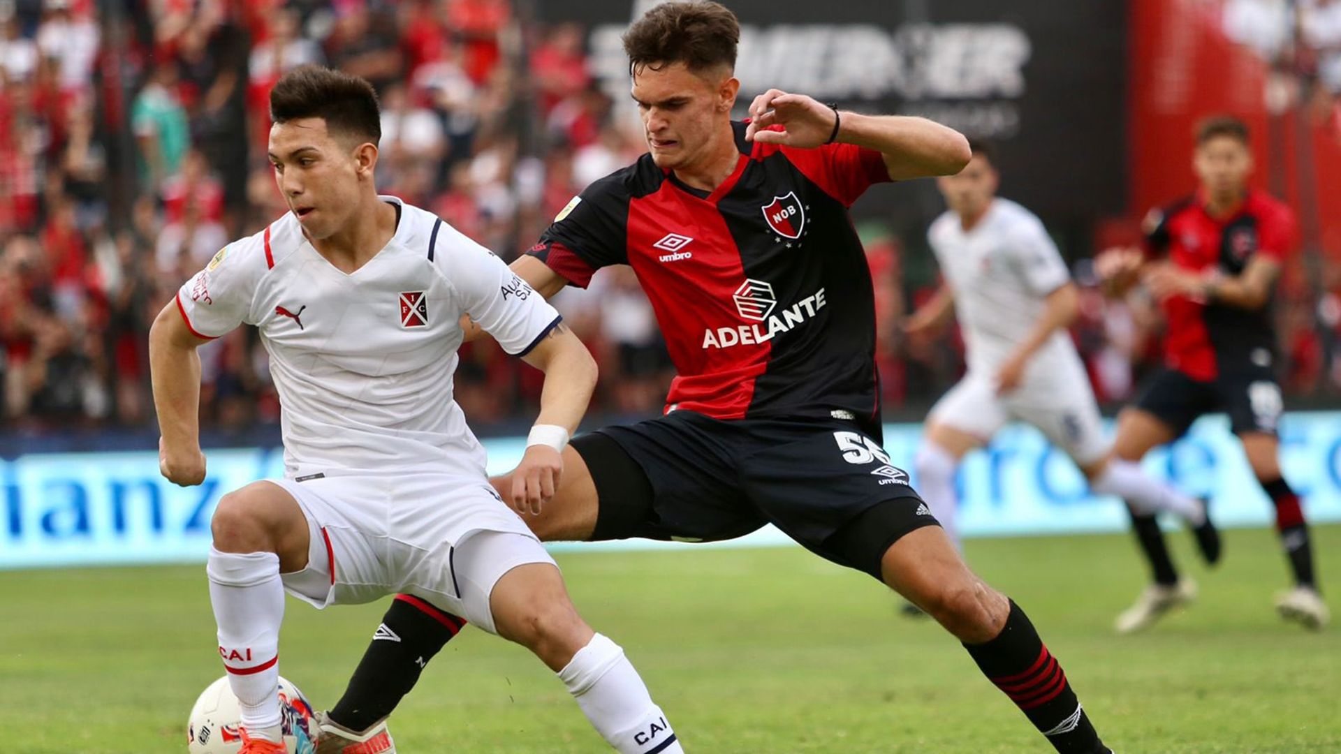 Marco Campagnaro Andres Roa Newells Independiente Torneo Liga Profesional 31102021