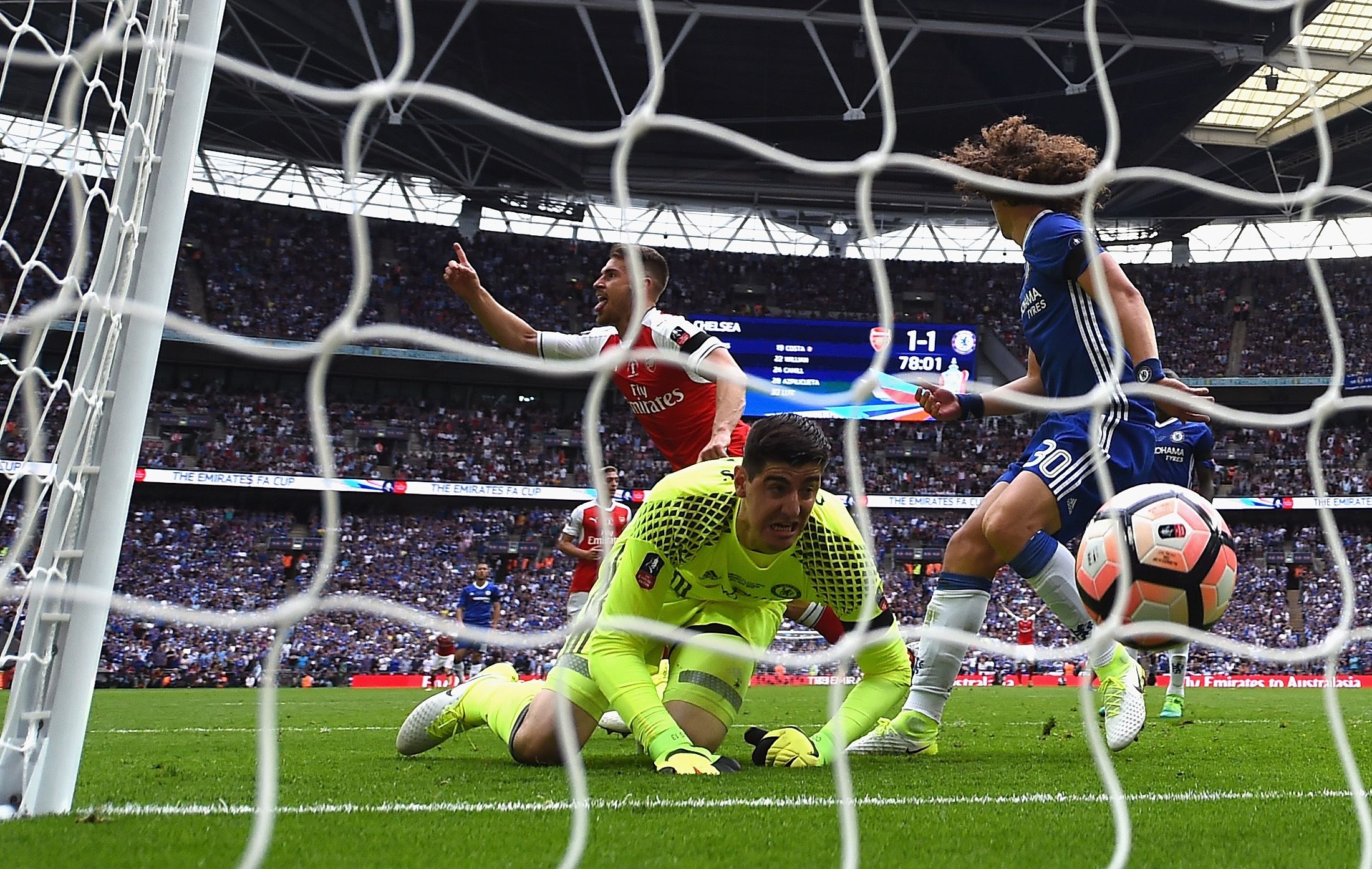 Tibaut Courtois VS Arsenal