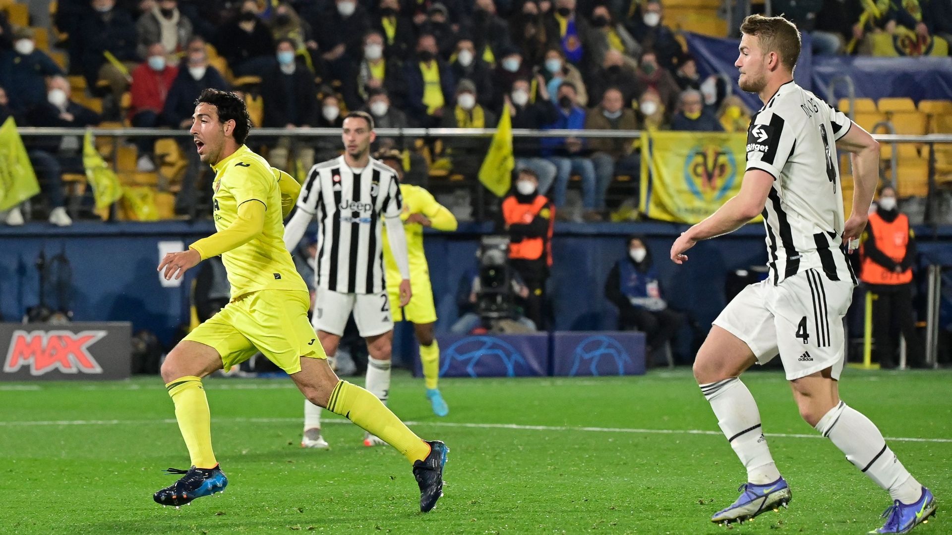 De Ligt Parejo - Villarreal Juventus