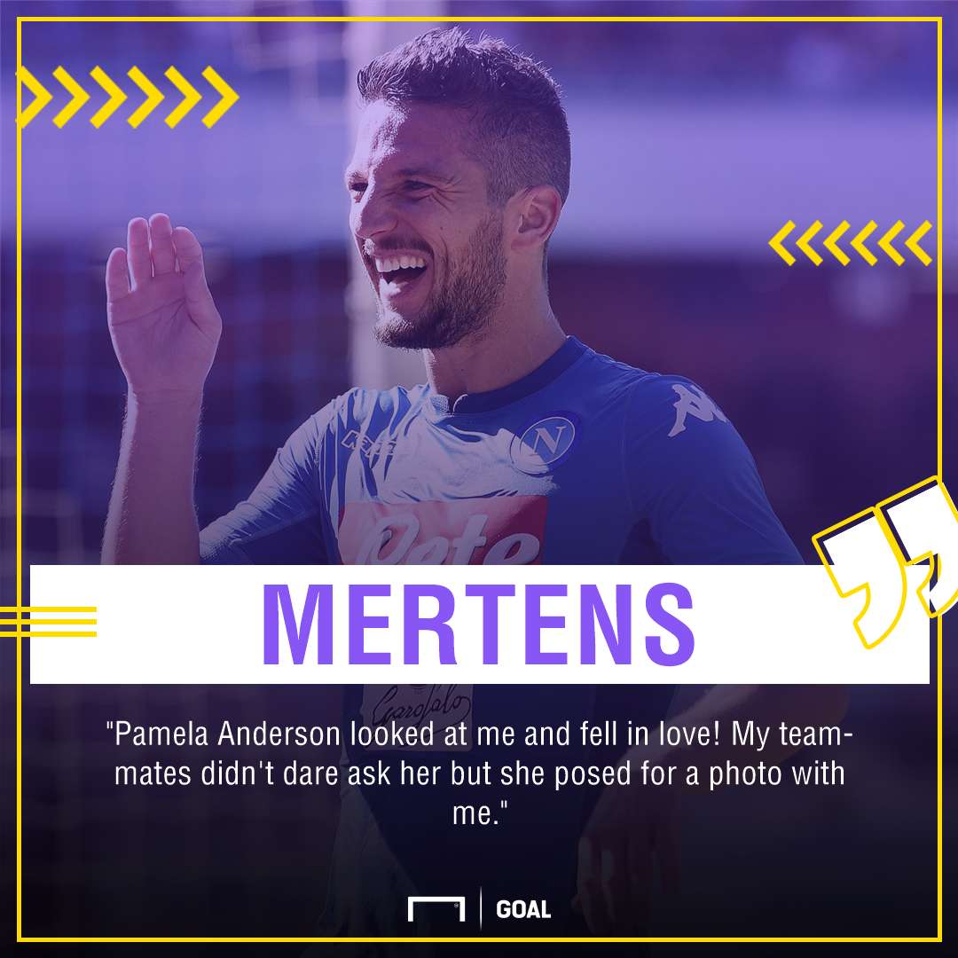 Dries Mertens Pamela Anderson PS