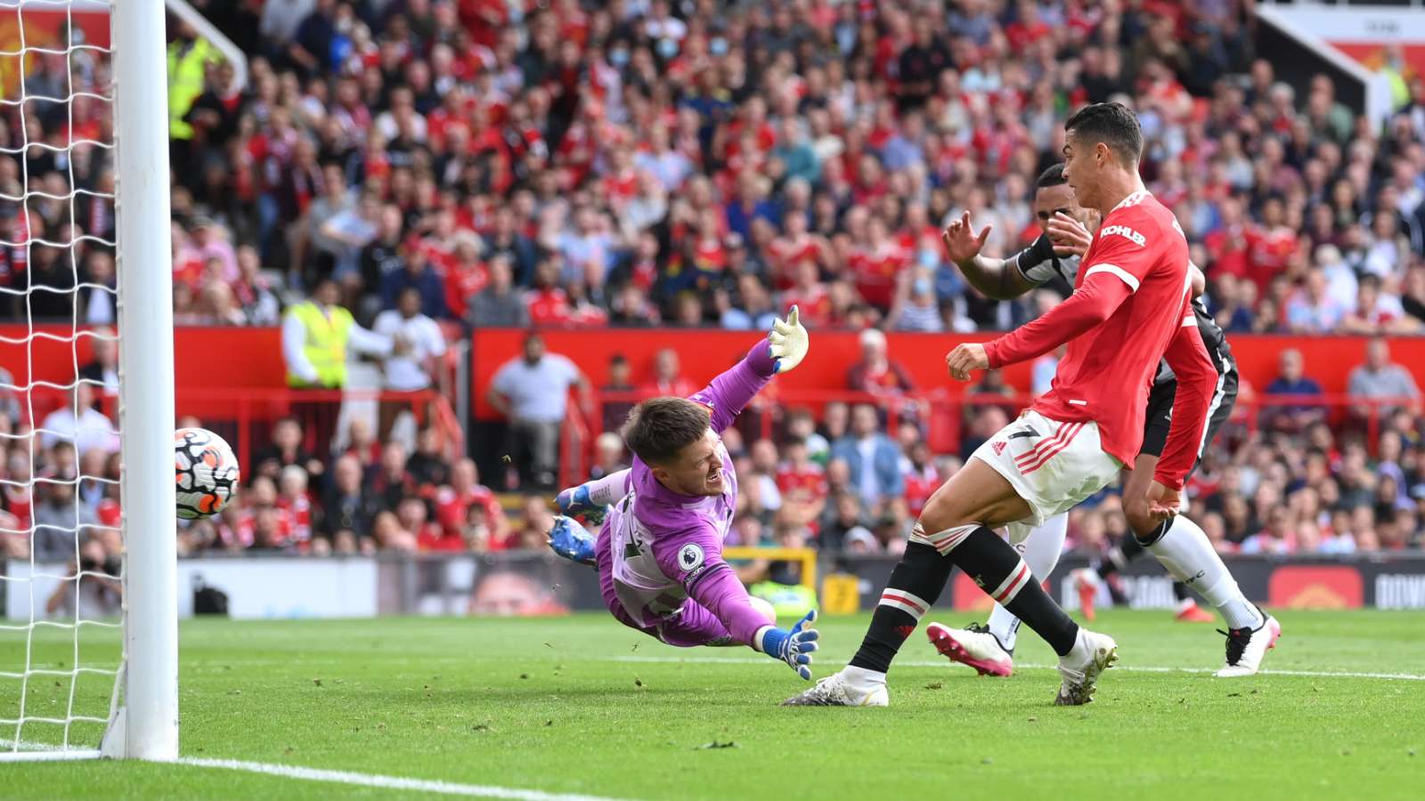 Cristiano Ronaldo, Manchester United vs. Newcastle