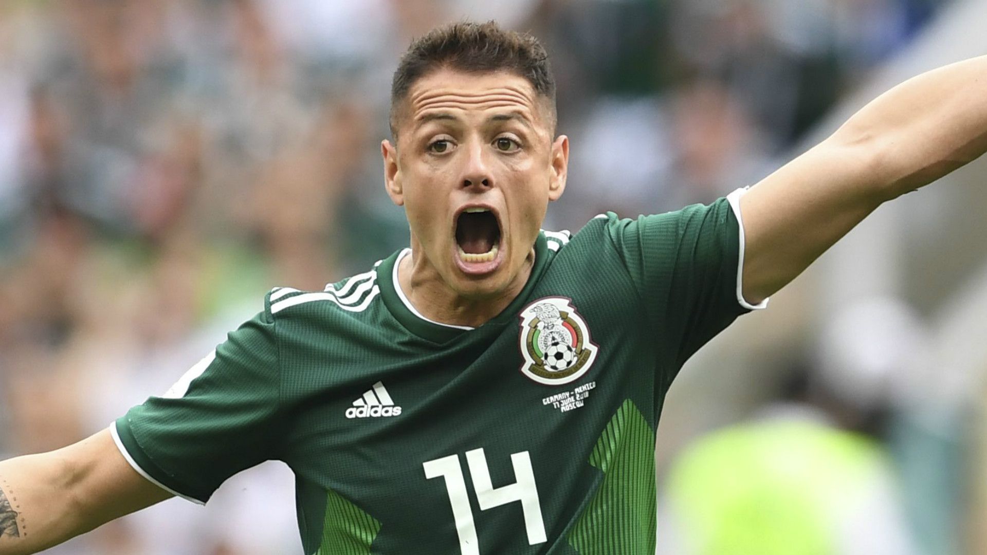 Javier Hernandez Chicharito Mexico 2018
