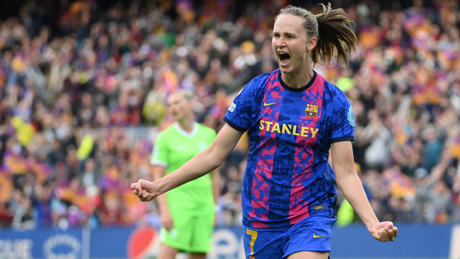 Barcelona Wolfsburgo Champions femenino 22042022