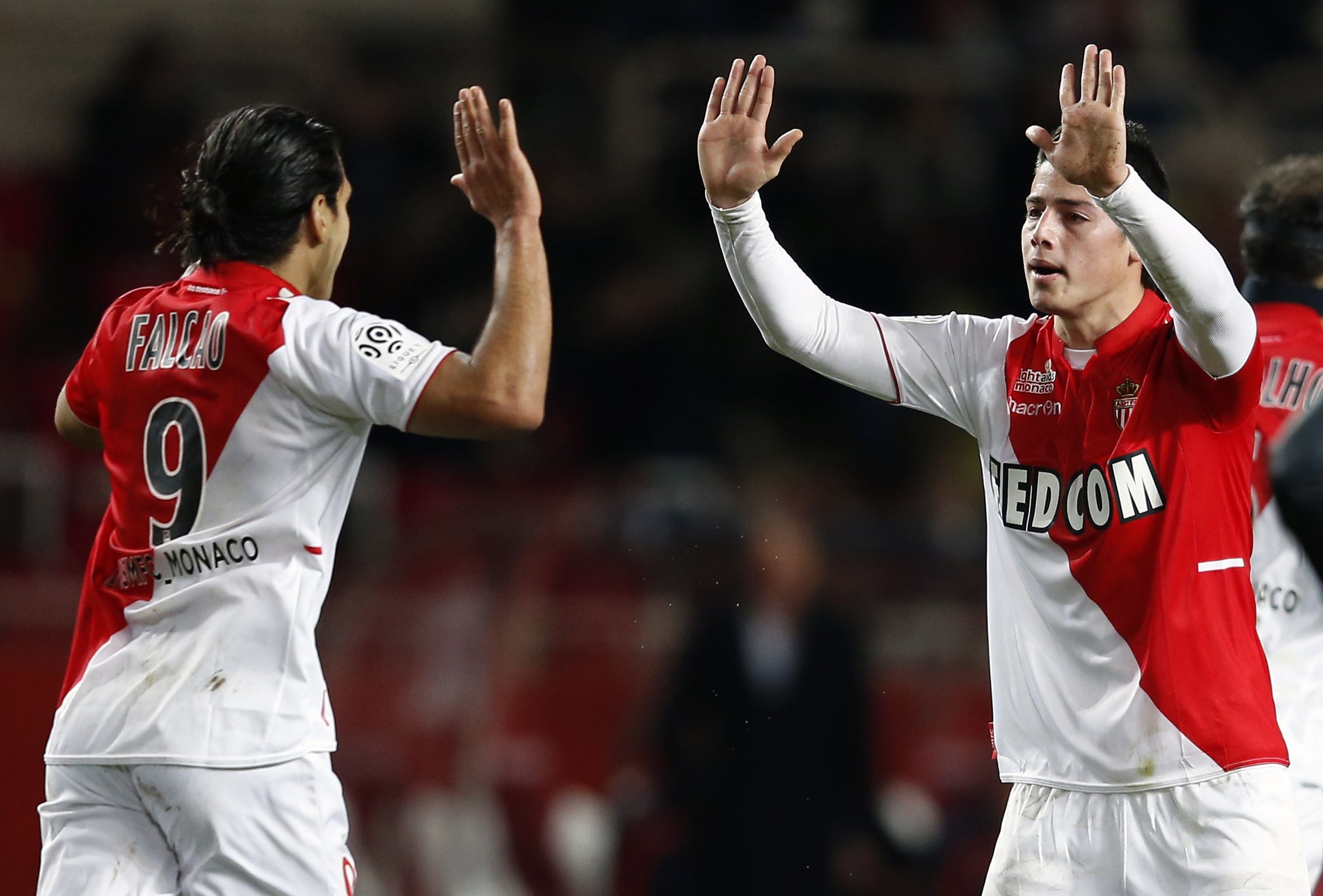 James Rodriguez & Radamel Falcao, Monaco