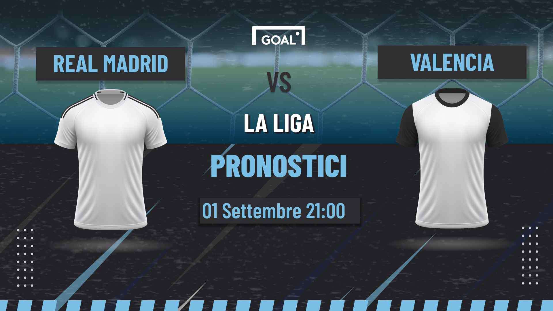 pronostici Real Madrid - Valencia