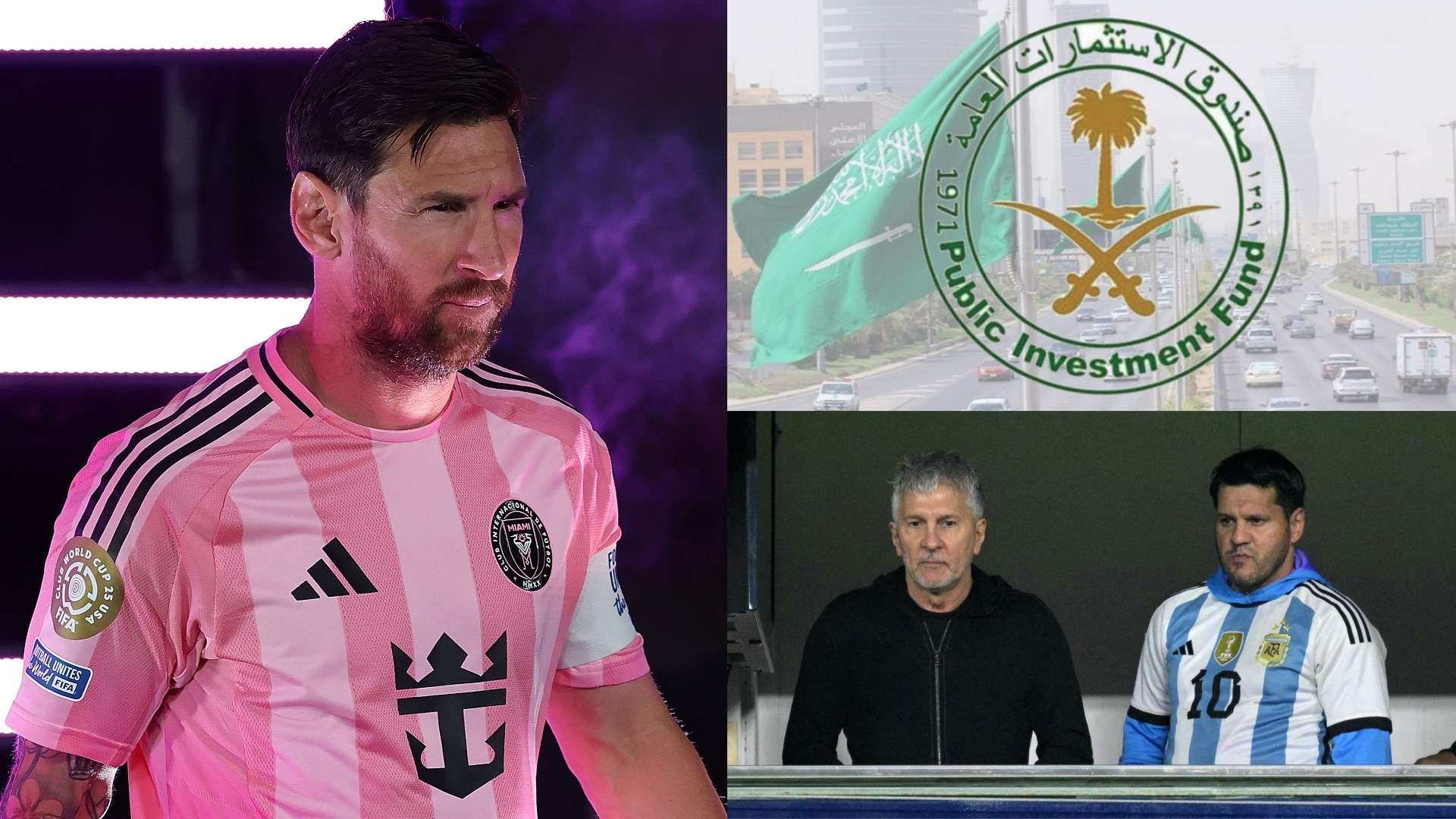 Lionel Messi Public Investment Fund Jorge Messi