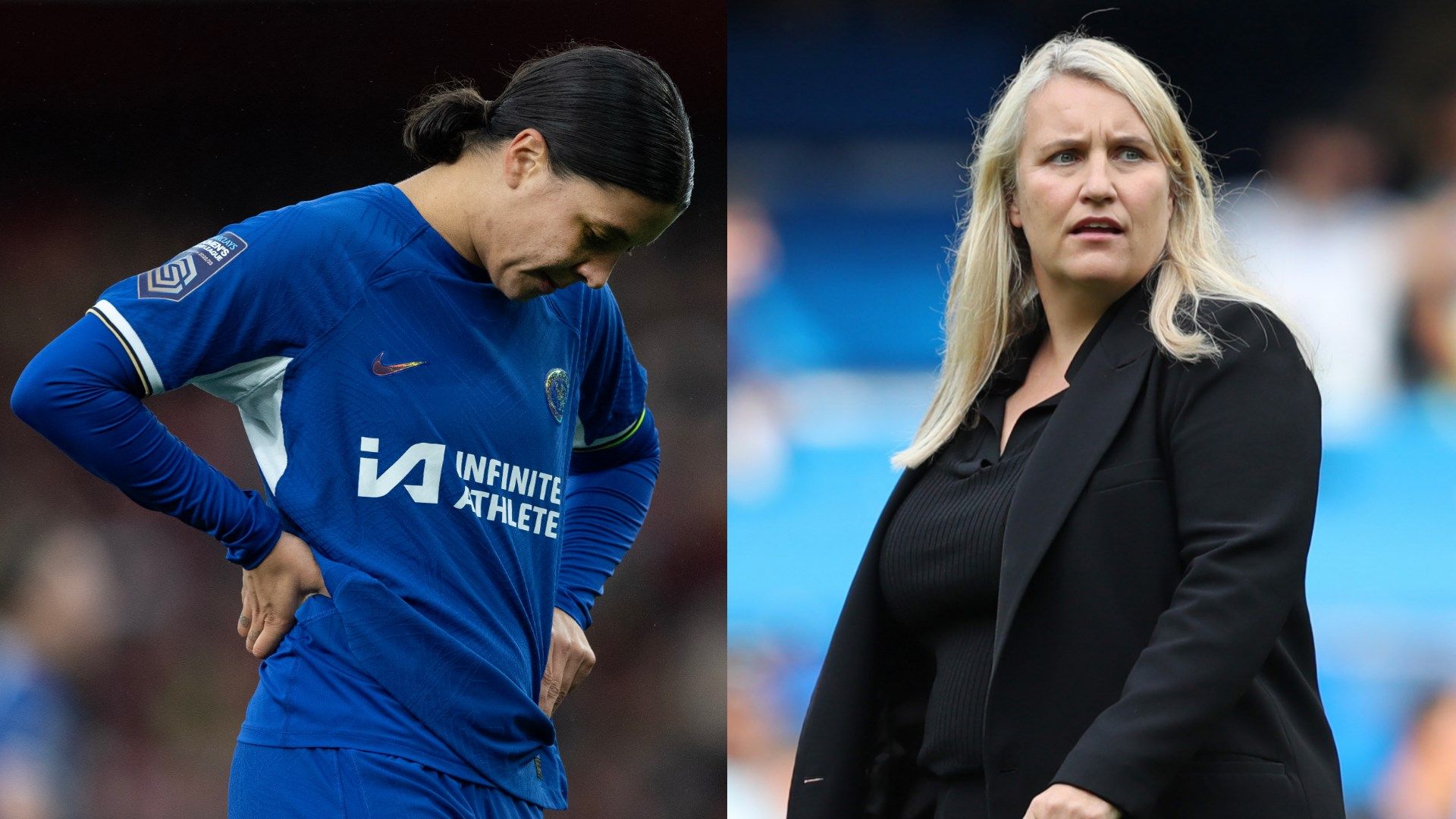 Sam Kerr Emma Hayes split