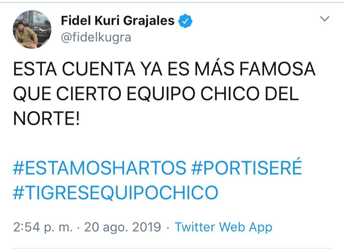 Fidel Kuri Twitter