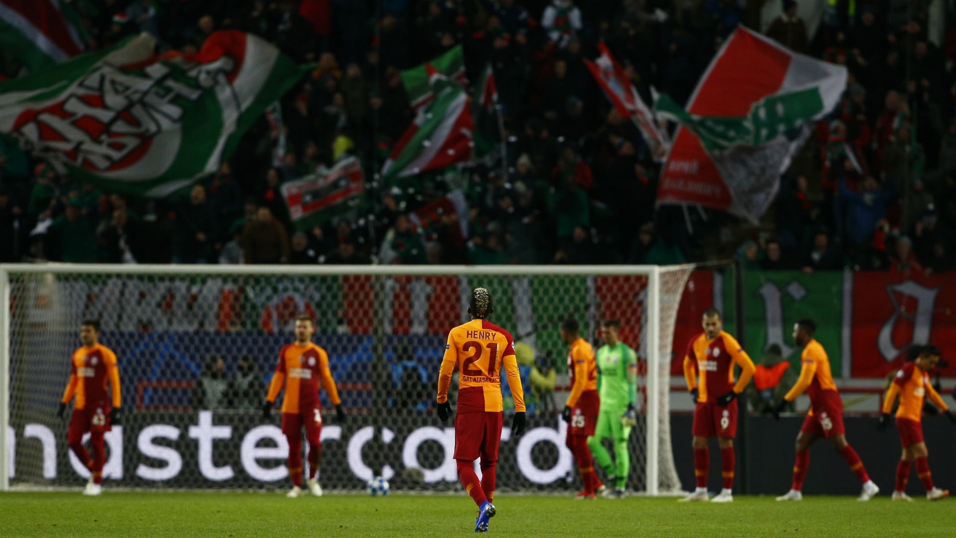 Galatasaray at Lokomotiv Moscow UCL 11282018