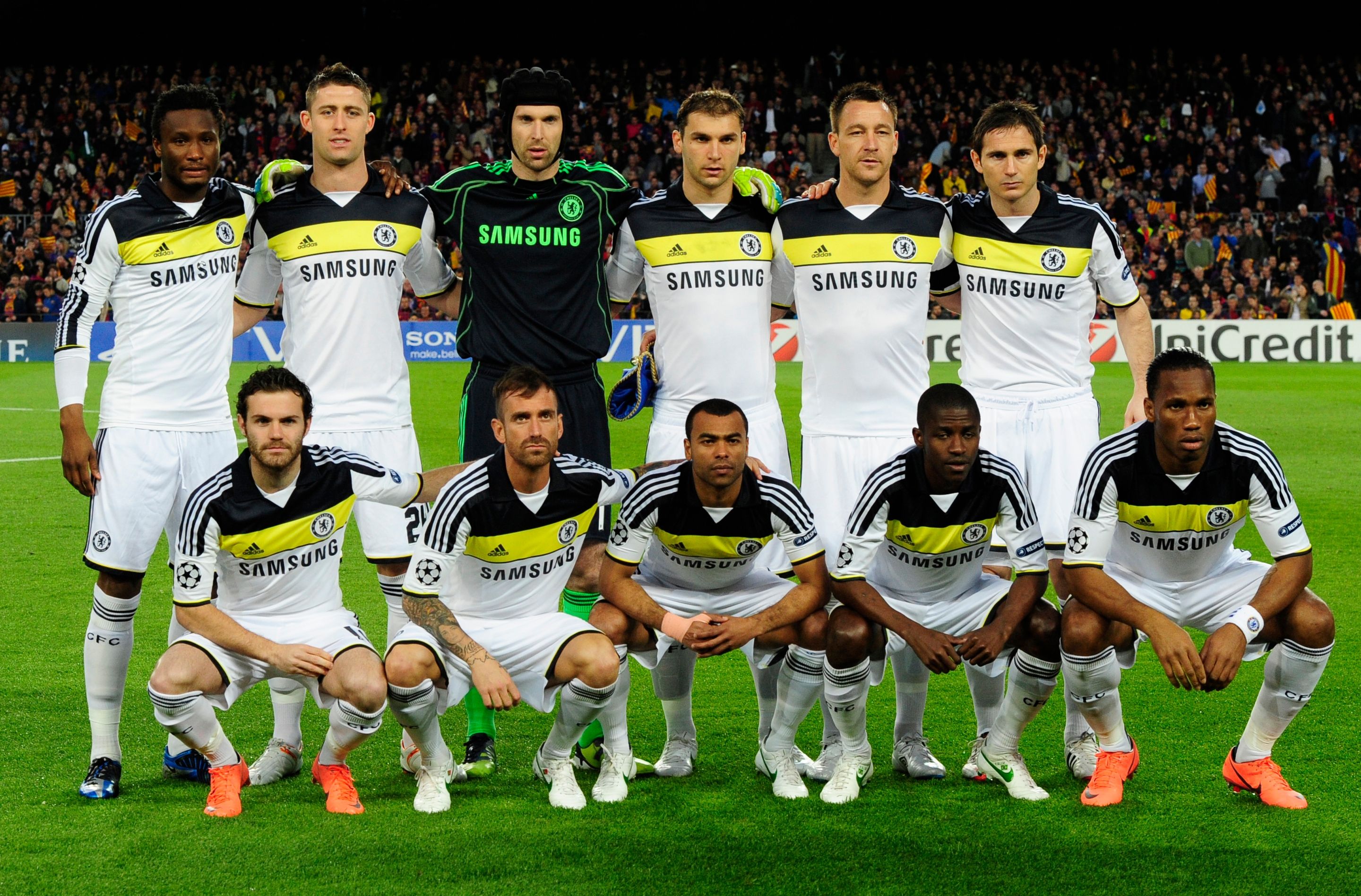 chelsea team against barcelona 2012
