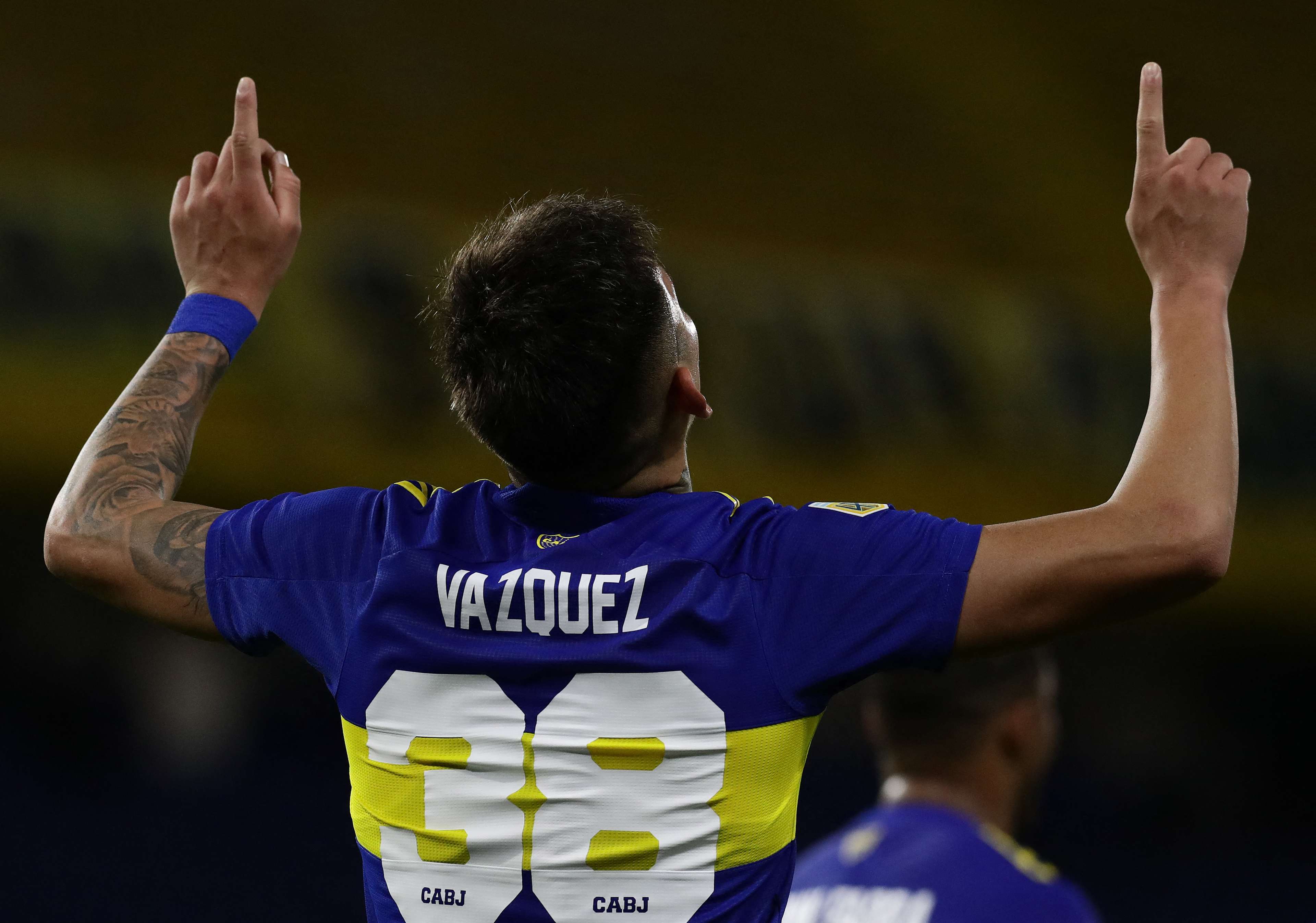 Luis Vazquez Boca Patronato Torneo Liga Profesional 21082021