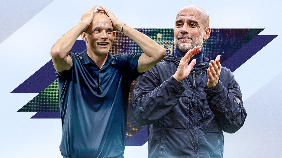Tuchel Guardiola England 2:1