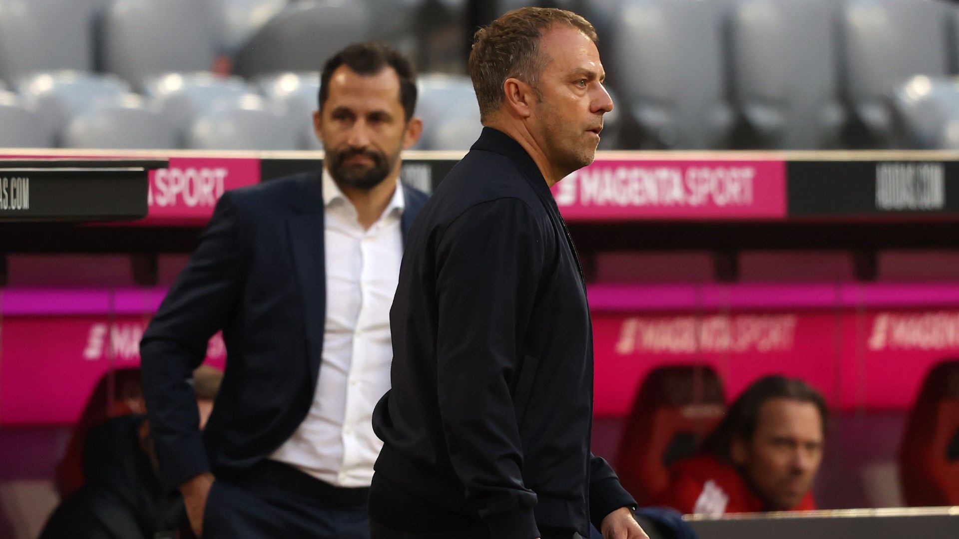 Hansi Flick Hasan Salihamidzic FC Bayern 2021